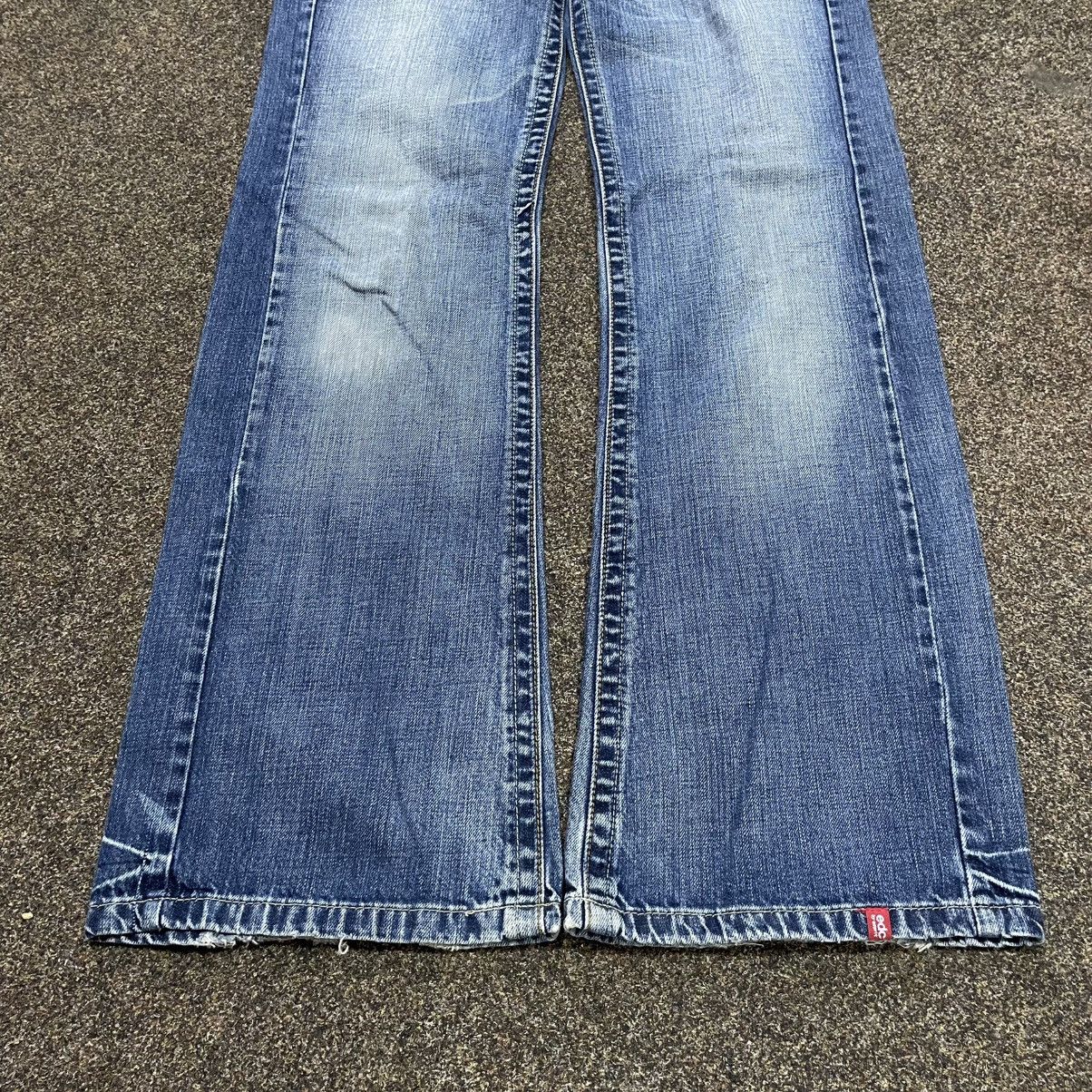 Vintage Vintage Y2K Baggy Wide Leg Faded Jeans Skater Graphic 33 Size US 33 - 5 Thumbnail