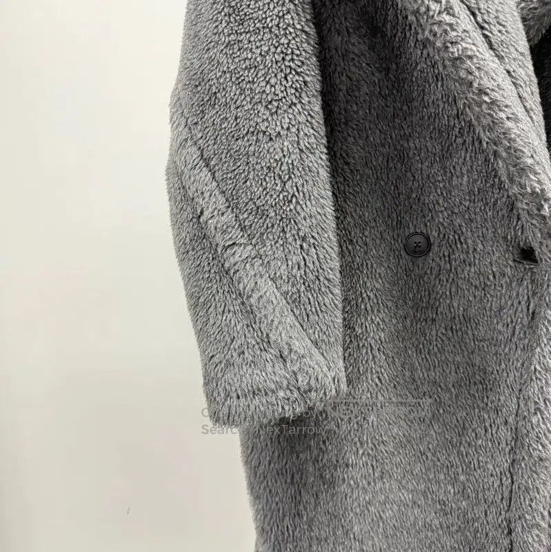 Max Mara MaxMara Gray Wool Women's Coat . Size S / US 4 / IT 40 - 5 Thumbnail