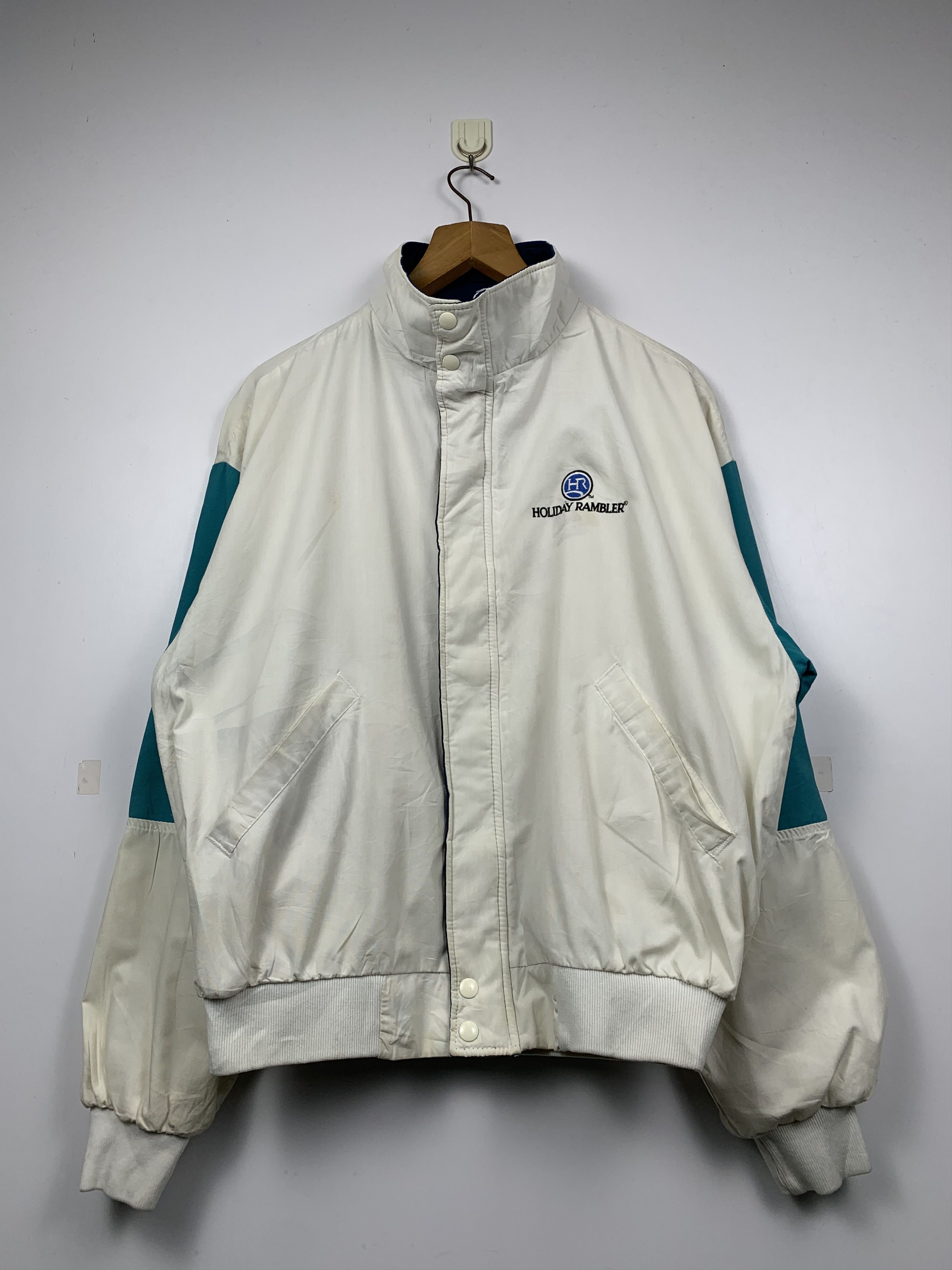 Dunbrooke Vintage 90s Dunbrooke Bomber Jacket J1215 Size US L / EU 52-54 / 3 - 1 Thumbnail