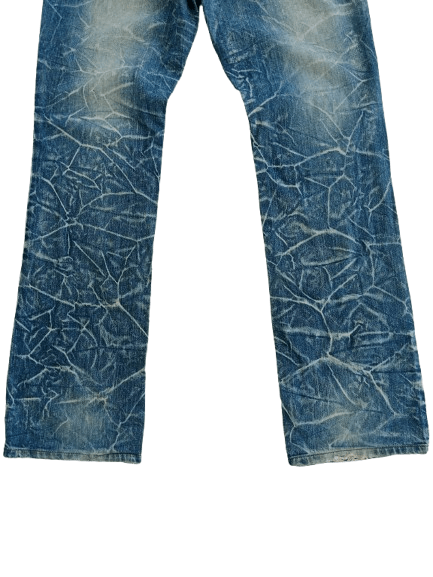 Vintage Vintage SUNLUCAS Jean's Flash Light Style Japanese Brand Size US 30 / EU 46 - 8 Thumbnail