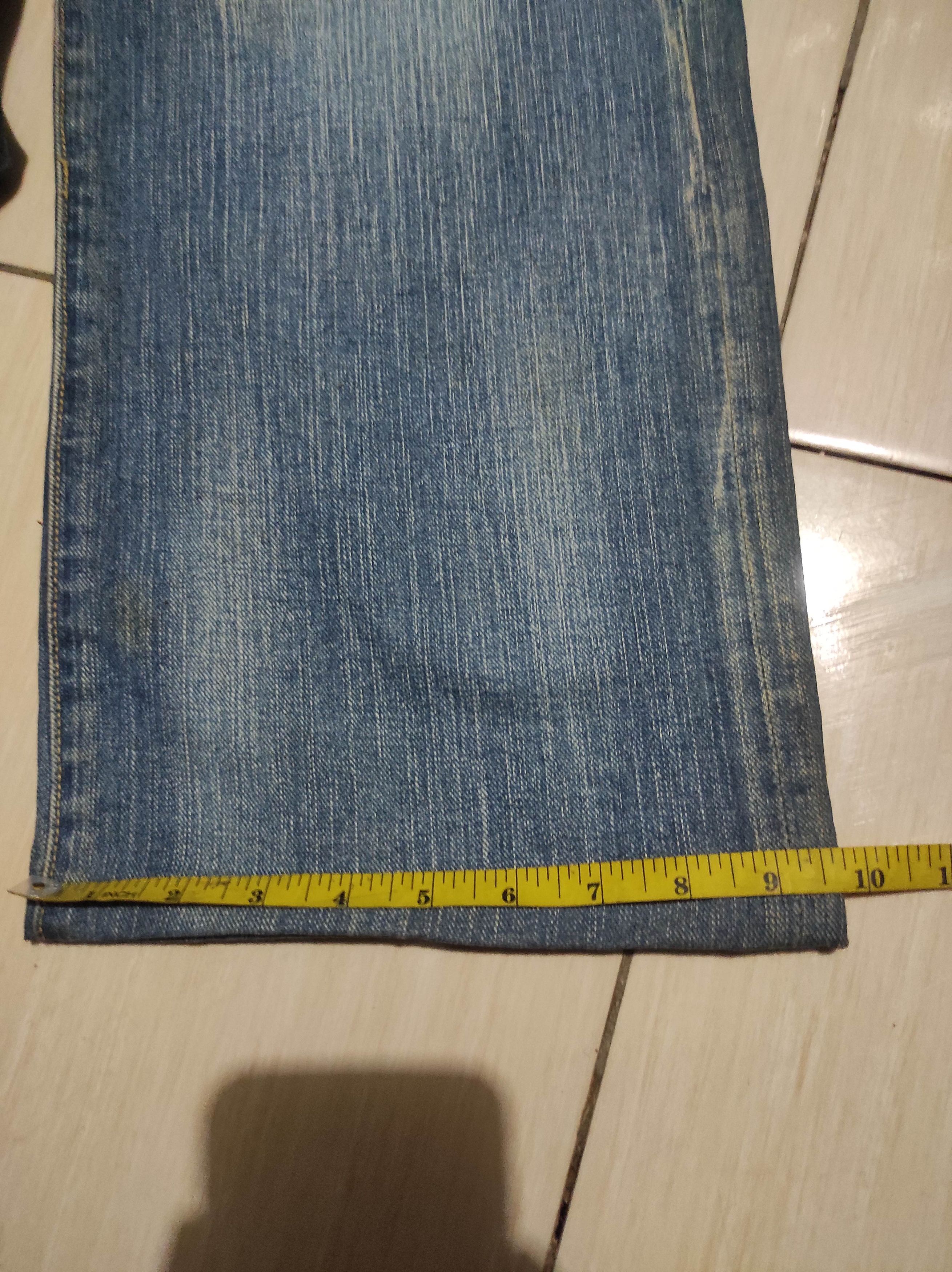Le Grande Bleu (L.G.B.) ASK London Flag Denim Jeans Size US 30 / EU 46 - 14 Thumbnail