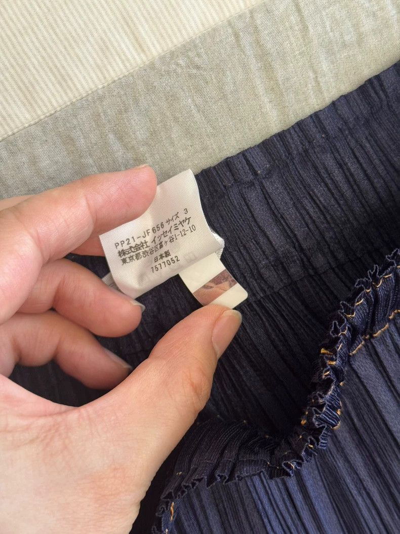 Issey Miyake issey miyake size:3 Denim blue pleated pants Size 42" / US 20 - 6 Thumbnail