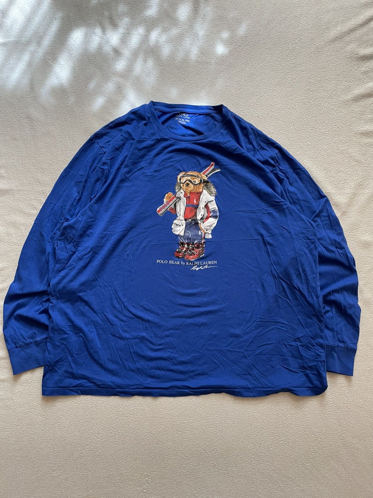 Polo Ralph Lauren × Ralph Lauren Ralph Lauren Polo Bear Long Sleeve Shirt XL-XXL Size US XXL / EU 58 / 5 - 1 Thumbnail
