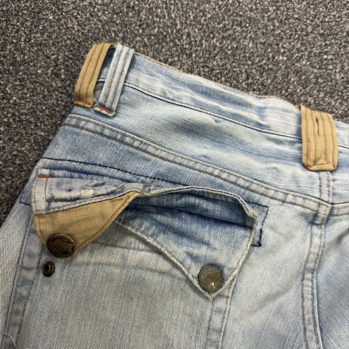 Hysteric Glamour 🔥🇯🇵 Japanese Flared Sick Root Distressed Denim Size US 32 / EU 48 - 14 Thumbnail