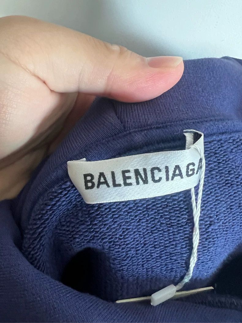 Balenciaga Balenciaga Purple Mail Hoodie Size US M / EU 48-50 / 2 - 3 Thumbnail