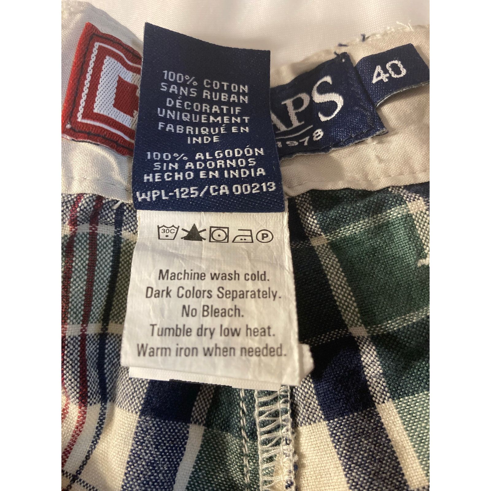 Chaps NWT Ralph Lauren Chaps Madras Checked Shorts - Men's Sz 40 Size US 40 / EU 56 - 6 Thumbnail