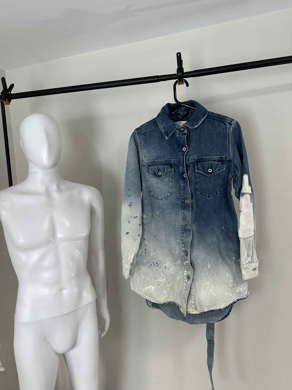 Off-White OFF White denim button shirt Size XS / US 0-2 / IT 36-38 - 1 Thumbnail