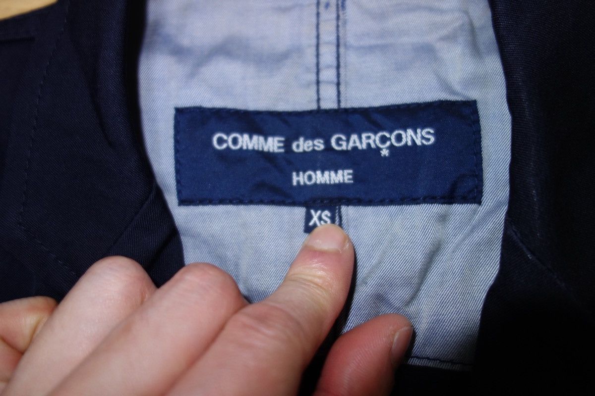 Comme des Garcons Homme Commedes Garcons Homme Navy Blazer Size US XS / EU 42 / 0 - 5 Thumbnail