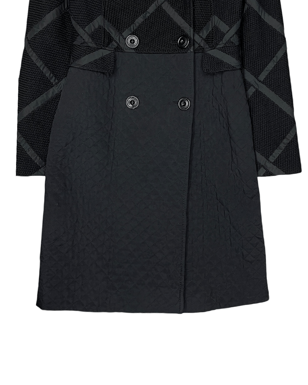 Alessandro Dell'acqua Alessandro Dell'Acqua Dual Pattern Geometric Coat Size S / US 4 / IT 40 - 7 Thumbnail