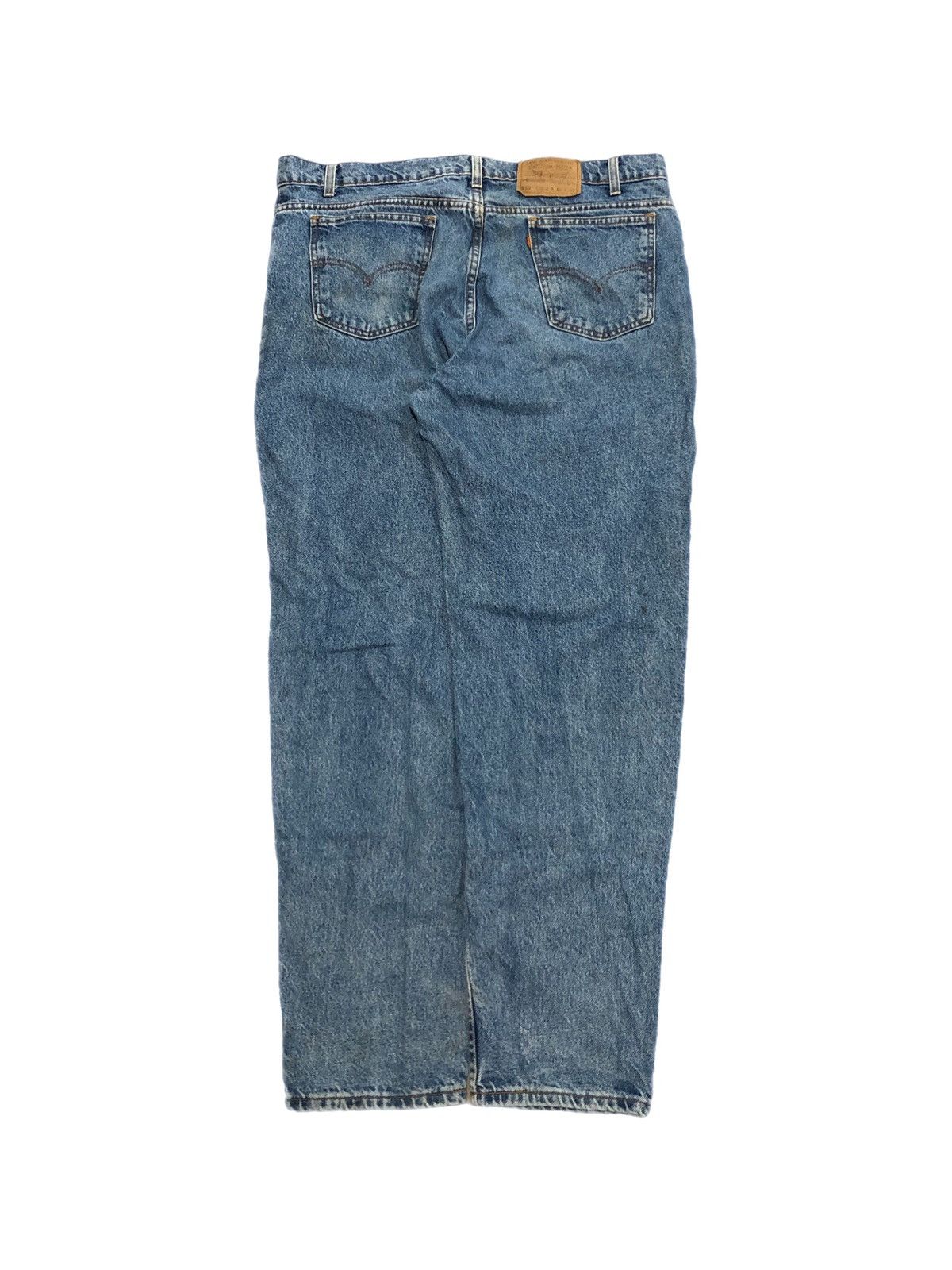 Levi's Vintage Levis 550 Jeans Mens 40x32 Blue Relaxed Orange Tab Size US 40 / EU 56 - 1 Thumbnail