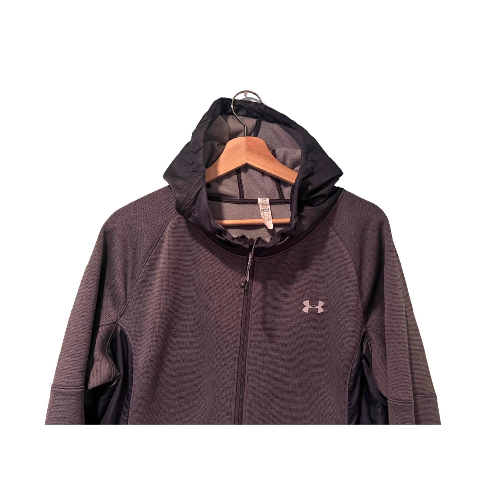 Under Armour Under Armour Women's Storm 1 Swacket Full Zip Hoodie XL Gray Logo Embroidered Zip Pockets Size XL / US 12-14 / IT 48-50 - 4 Thumbnail