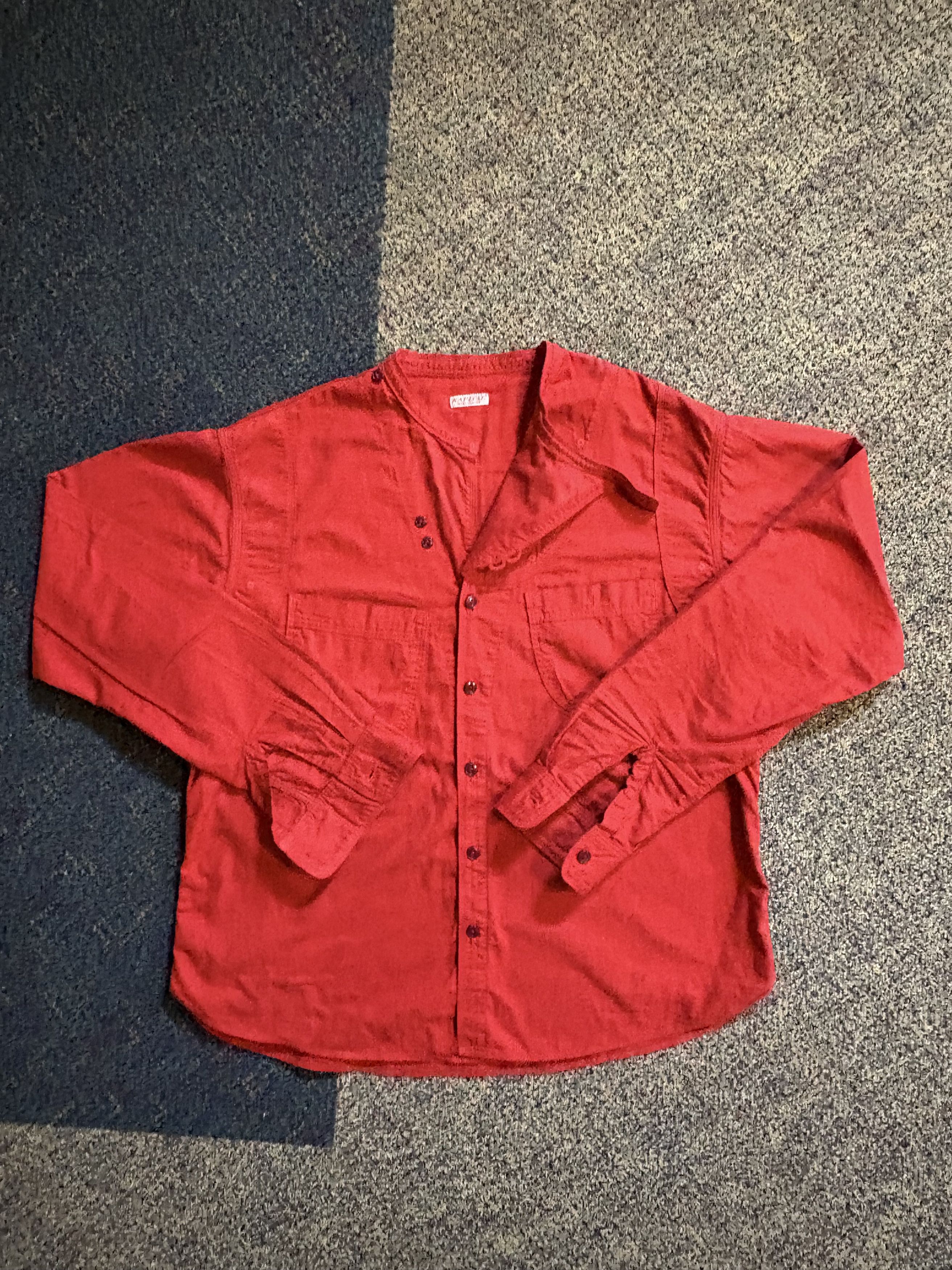 Kapital Kapital Red Bib shirt Size US L / EU 52-54 / 3 - 2 Thumbnail