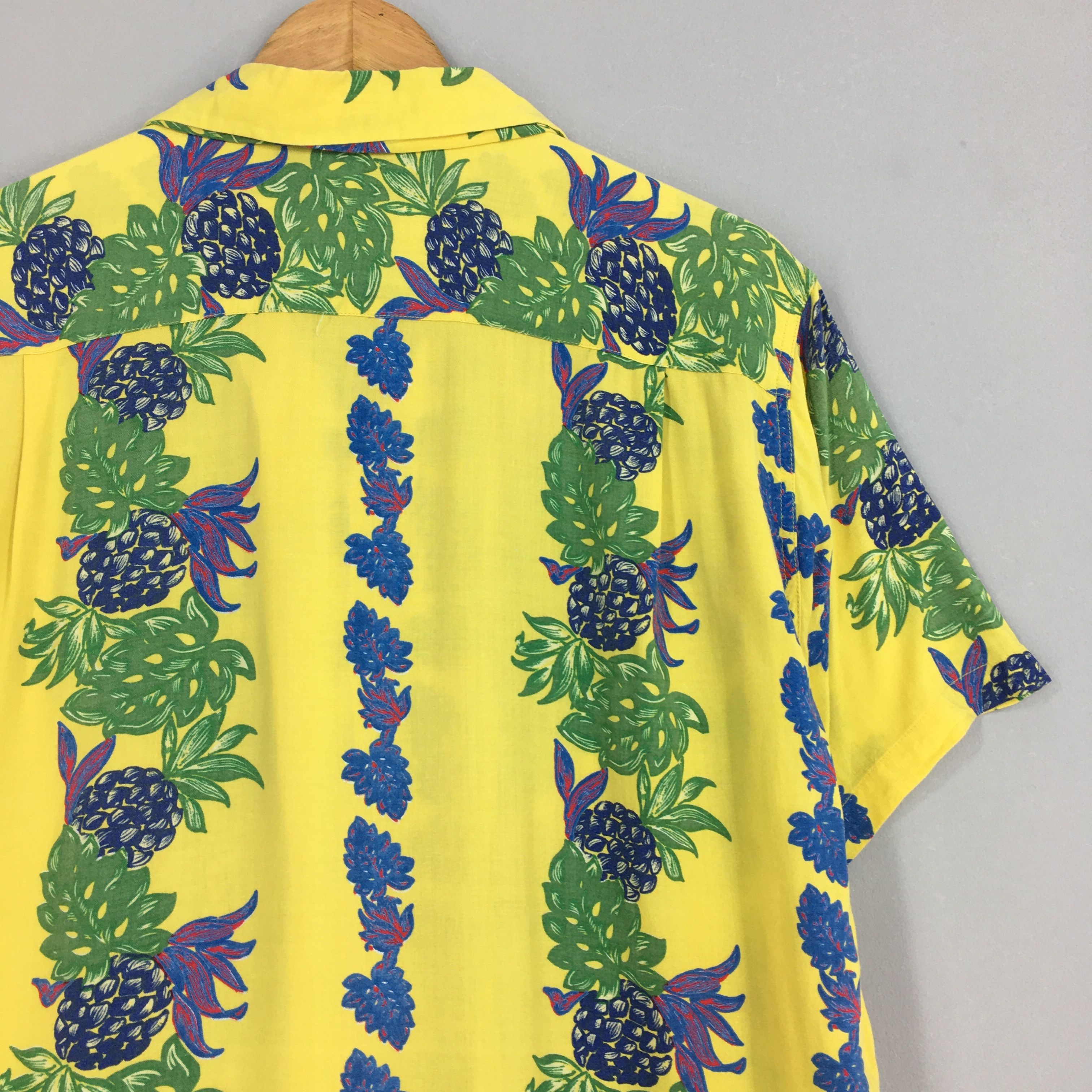 Other Vintage Aloha Floral Tropical Pineapples Hawaii Shirt Large Size US L / EU 52-54 / 3 - 8 Thumbnail