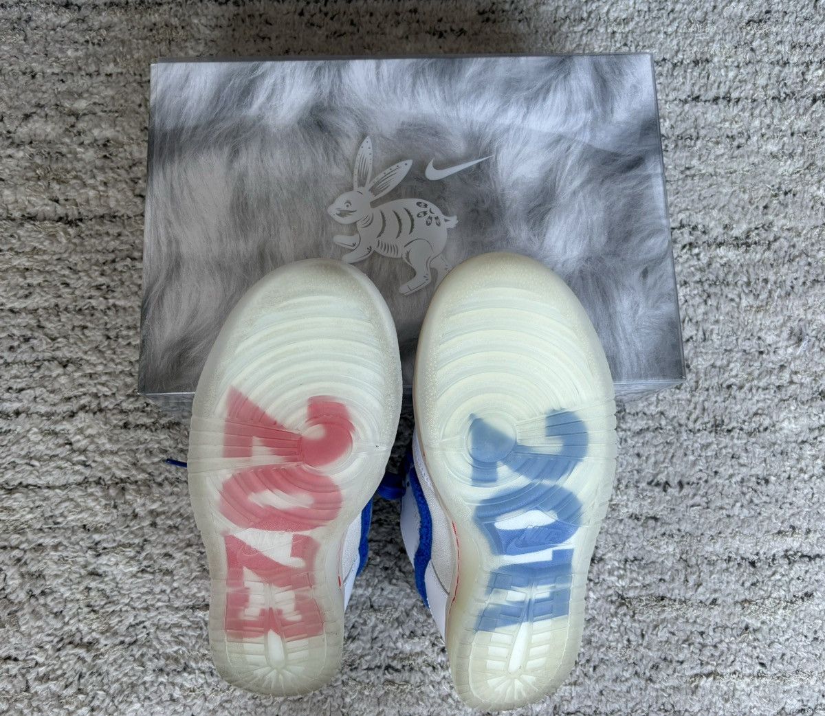 Nike Nike Dunk Low Retro ‘Year of the Rabbit White Rabbit’ (2023) Size US 10.5 / EU 43-44 - 5 Thumbnail