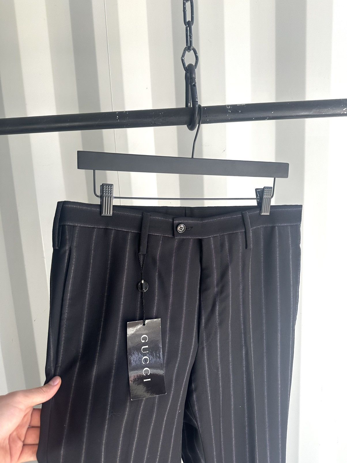 Gucci × Tom Ford Gucci Tom Ford Pinstripe Bootcut Flare