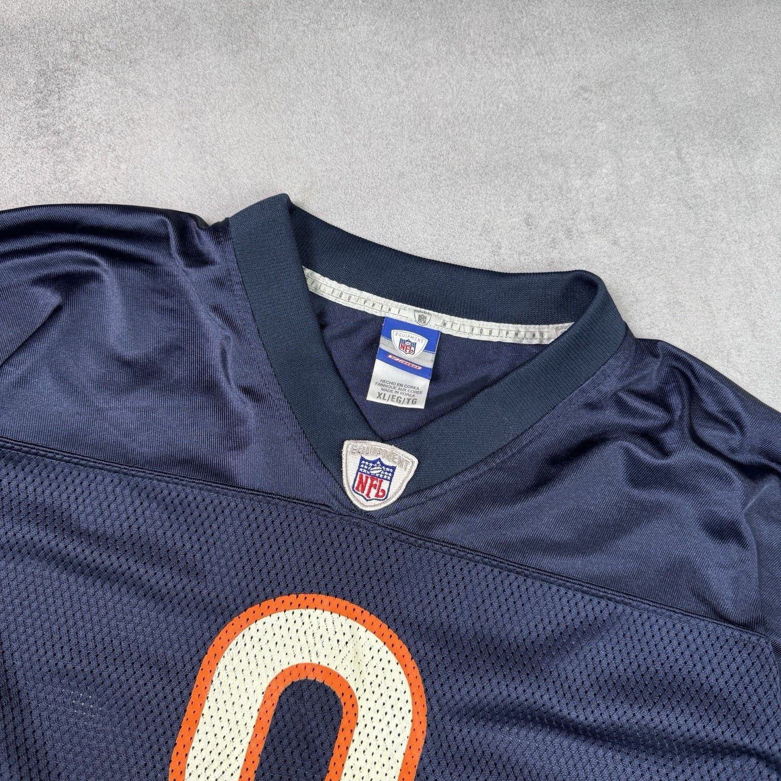 Reebok Chicago Bears Football NFL Shirt Jersey #8 Rex Grossman Size US XL / EU 56 / 4 - 5 Thumbnail
