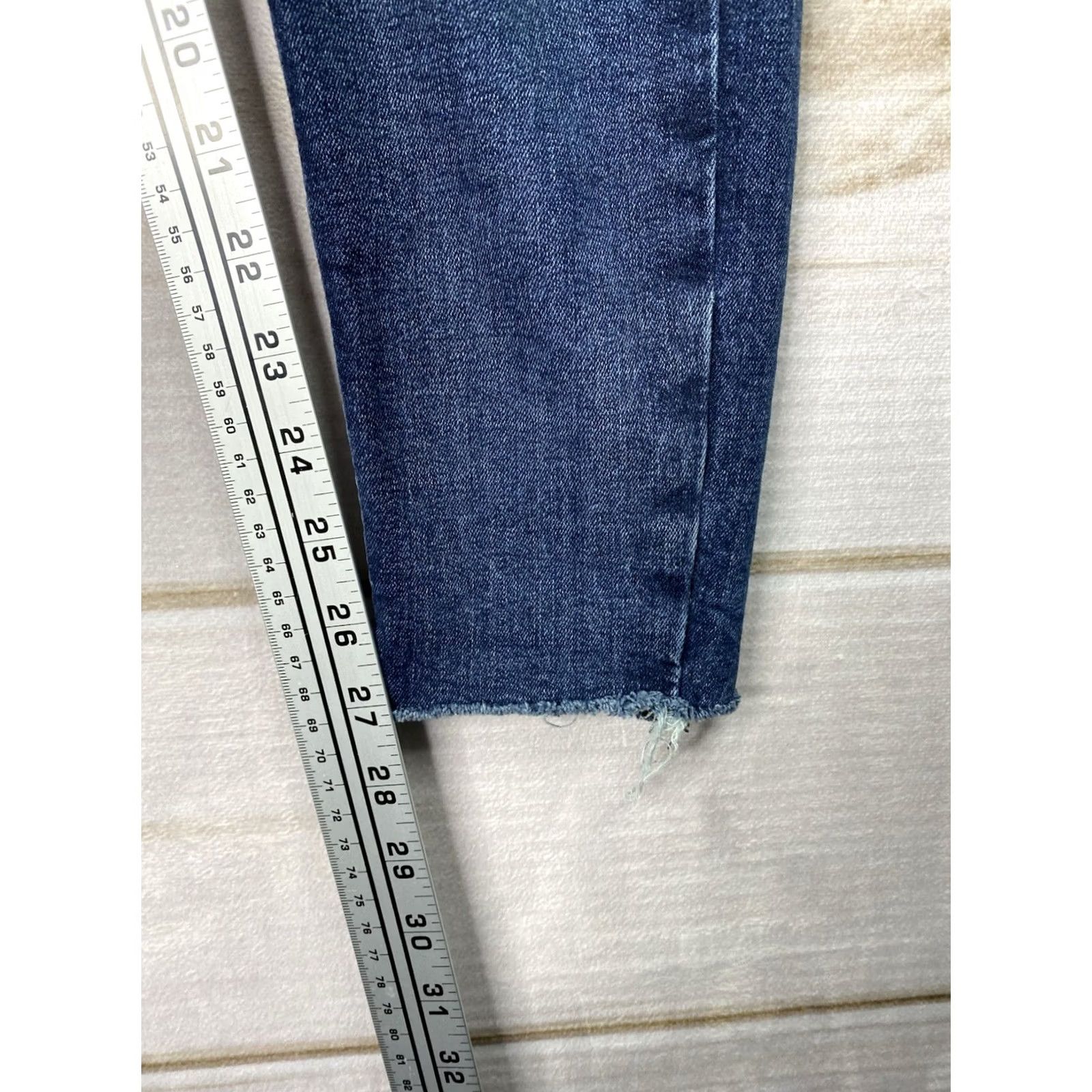 Topshop Topshop Jamie Jeans Womens Skinny Dark Wash 30 5-Pocket Denim Stretch Pocket Design Slim Modern Fit Womens Jeans Size 30" / US 8 / IT 44 - 4 Thumbnail