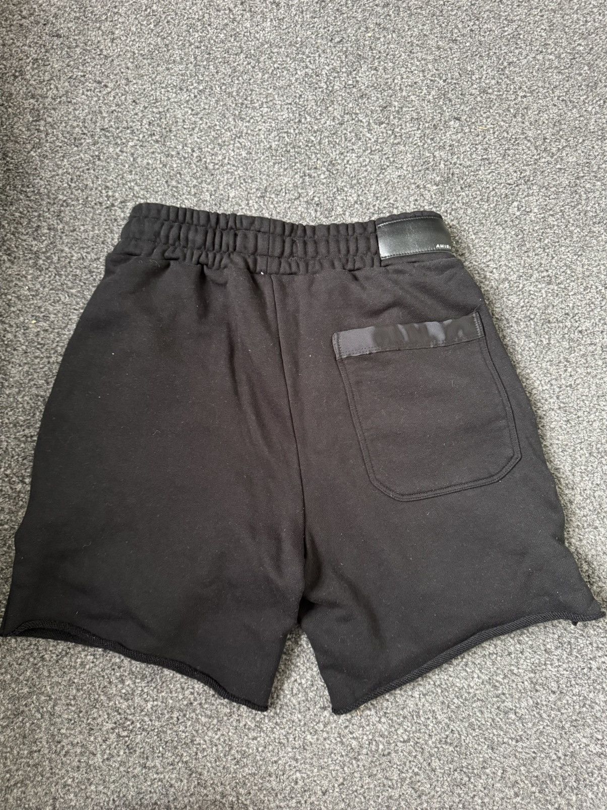 Amiri Amiri Black Logo Shorts Size US 30 / EU 46 - 2 Thumbnail