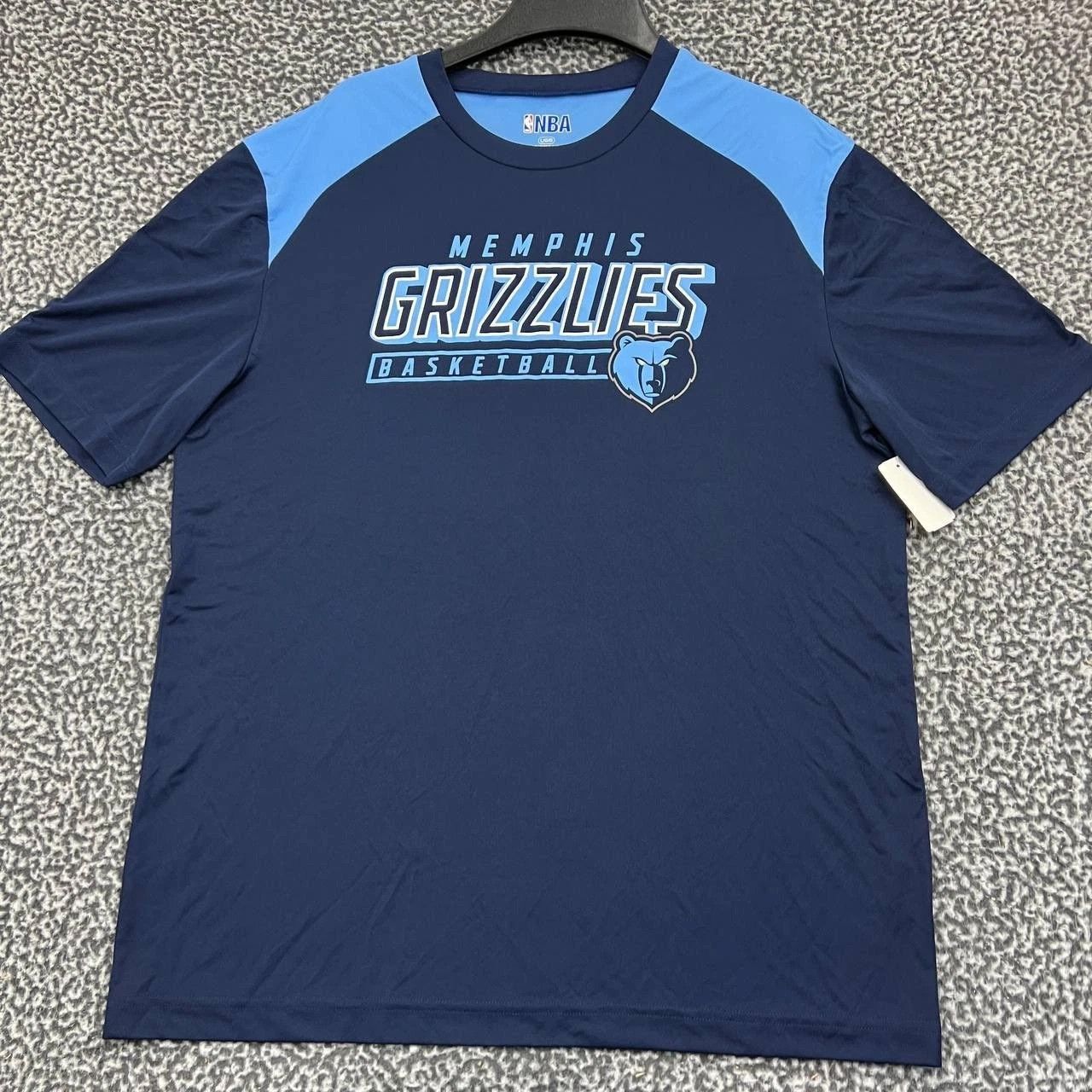NBA Memphis Grizzlies Shirt Men NBA Short Sleeve Crew Neck New L Size US L / EU 52-54 / 3 - 1 Thumbnail