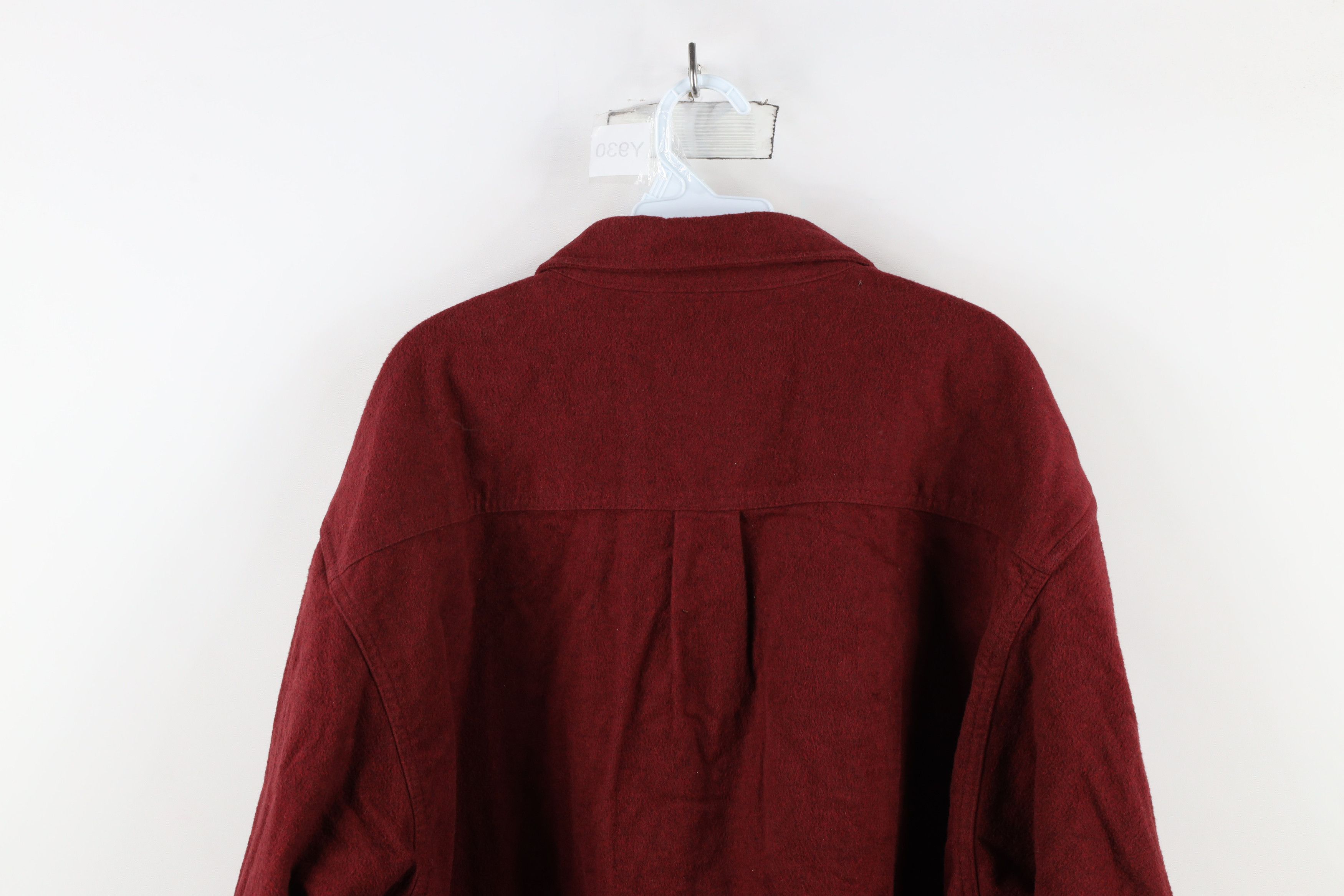 Vintage Vintage 90s Streetwear Heavyweight Chamois Button Shirt Size US XXL / EU 58 / 5 - 8 Thumbnail