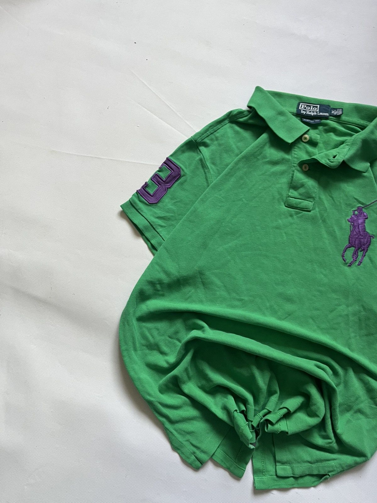 Polo Ralph Lauren Polo Ralph Lauren Striped Big Pony Polo Shirt Size US S / EU 44-46 / 1 - 4 Thumbnail