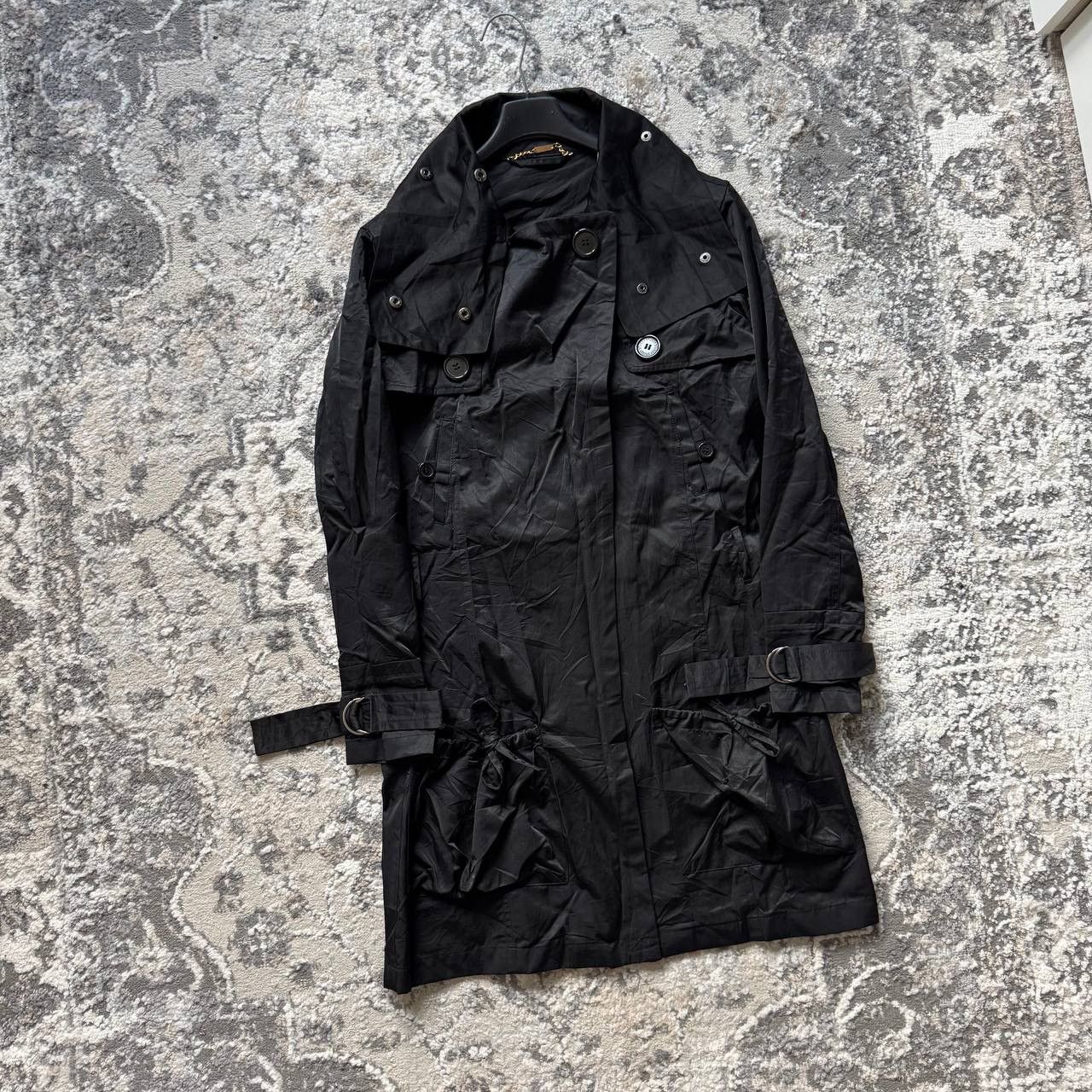 Stussy Stussy Coat Trench Raincoat Ninja Goth Nylon Coat Jacket Size M / US 6-8 / IT 42-44 - 6 Thumbnail
