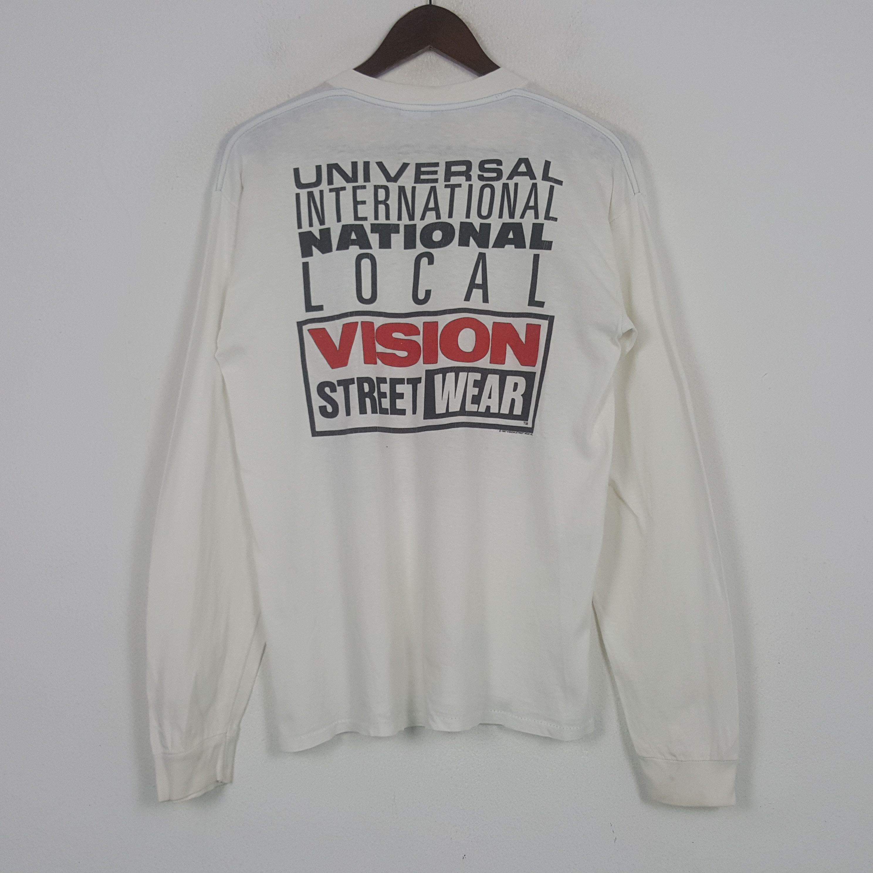 Vision Streetwear Vintage 1987 Vision Streetwear Skateboard Tshirt Size US M / EU 48-50 / 2 - 3 Thumbnail