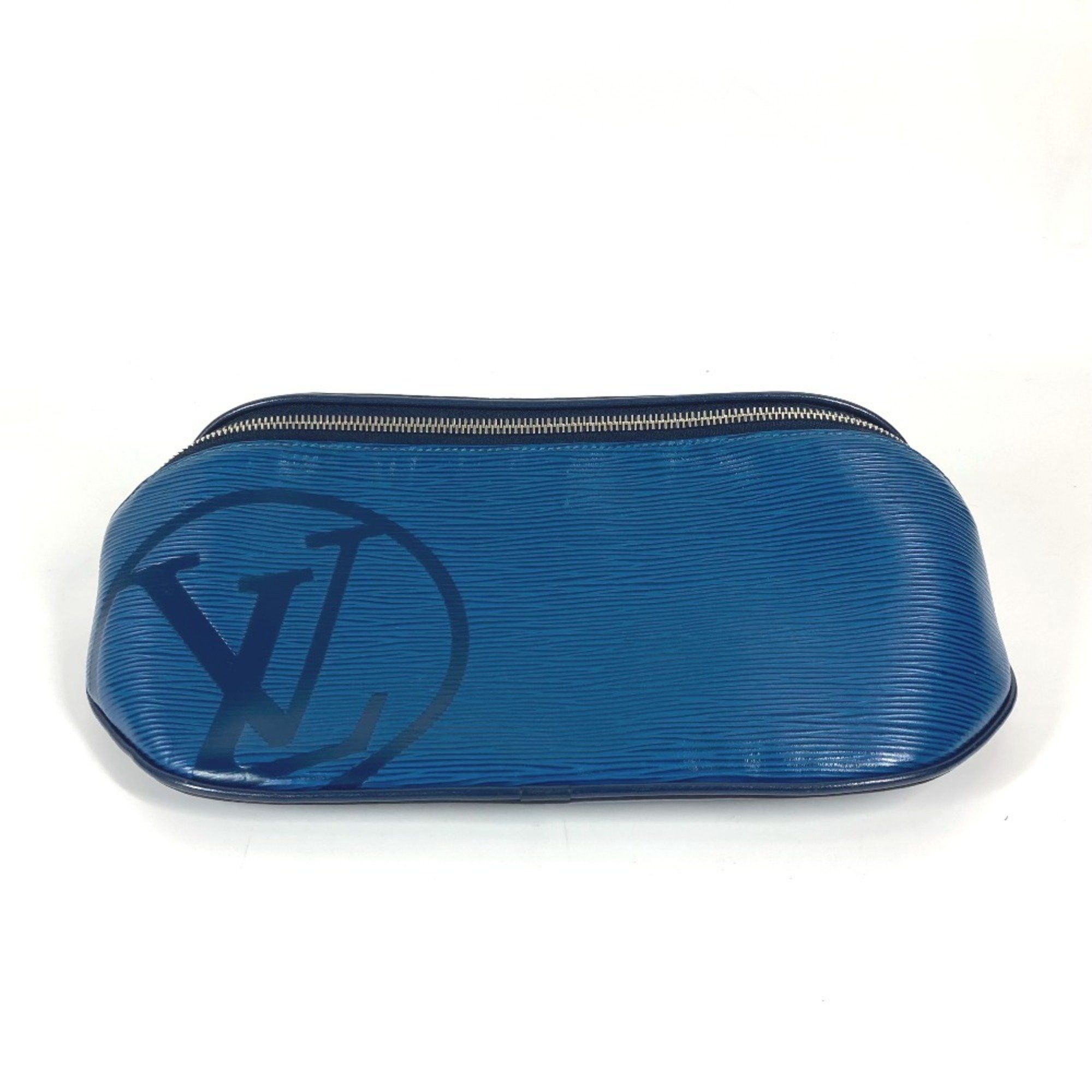 Louis Vuitton M53301 Epi Lv Circle Bum Bag, Body Belt Cross Shoulder Waist Leather, Men's, Women's, Blue