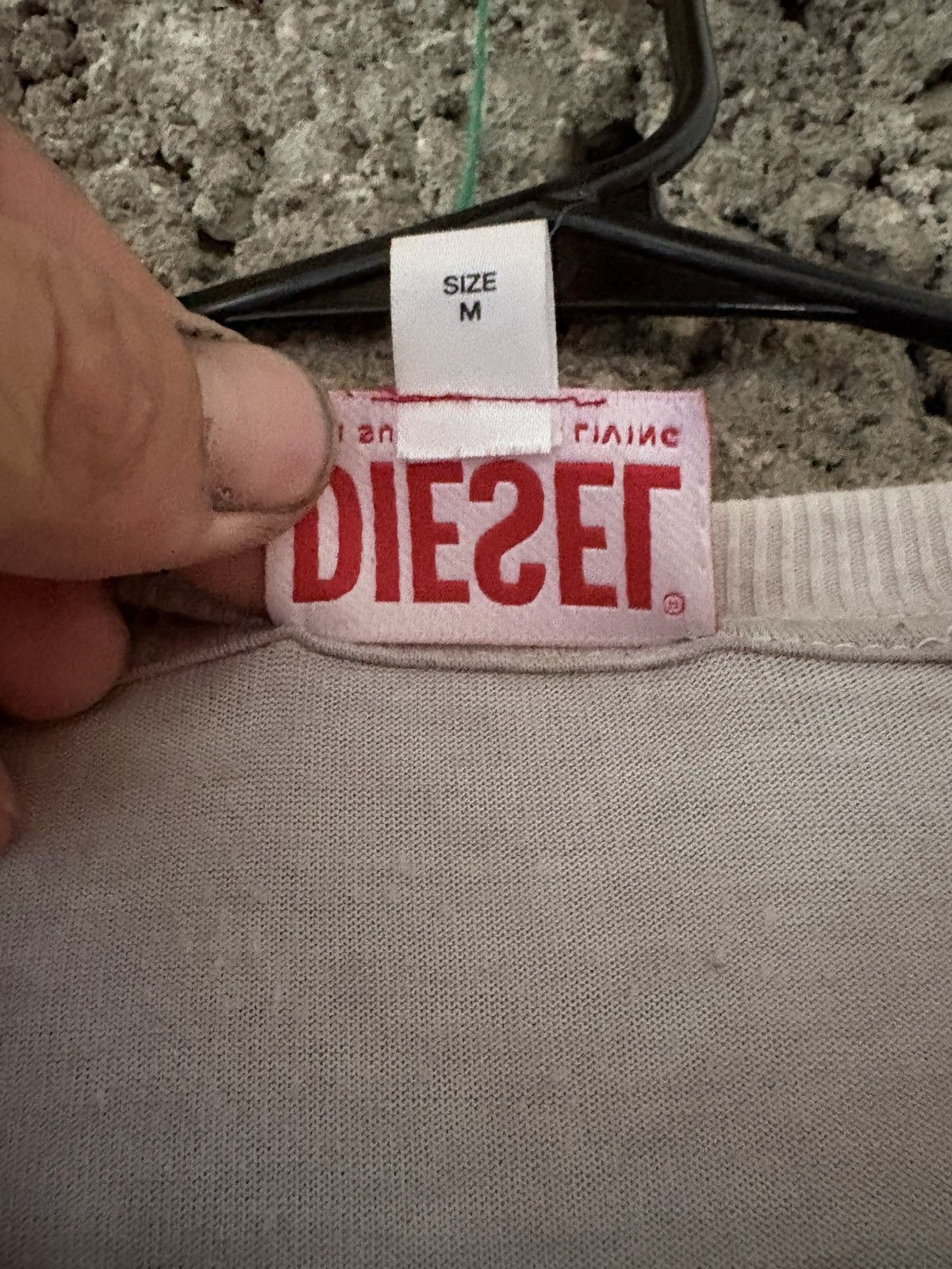 Diesel T-Norm-t15 Diesel T-shirt with rhinestone graphic Size US M / EU 48-50 / 2 - 5 Thumbnail