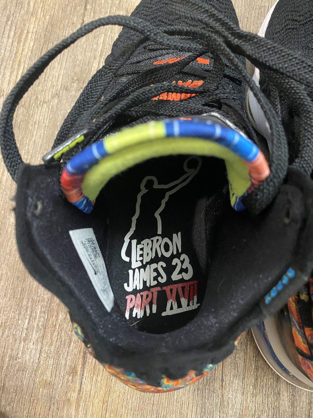 Nike Nike LeBron 17 Mens Size 9.0 “James Gang” Size US 9 / EU 42 - 8 Thumbnail