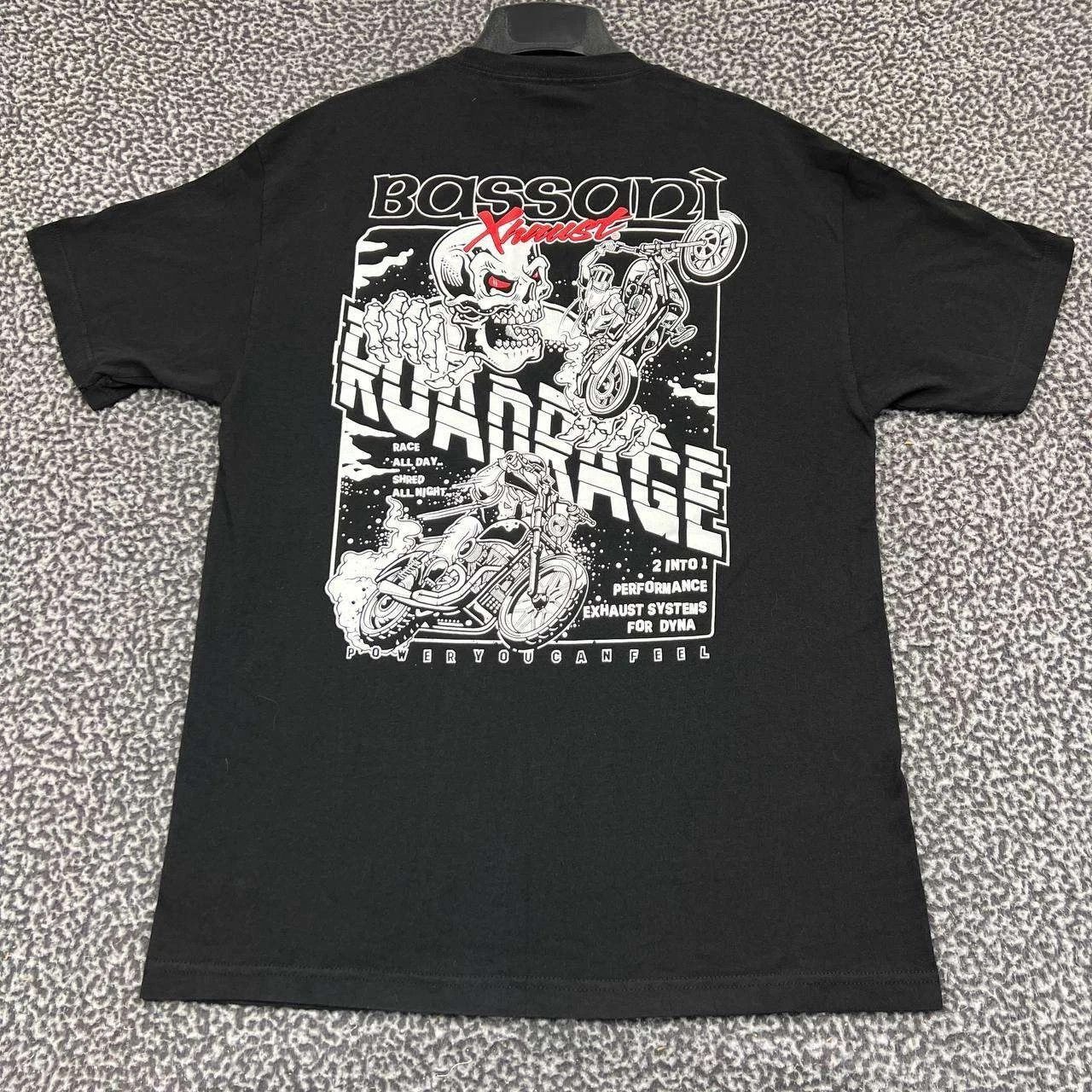 Other Bassani Exhaust Eagle Shirt Men L Road Rage Crew Neck Size US L / EU 52-54 / 3 - 1 Thumbnail