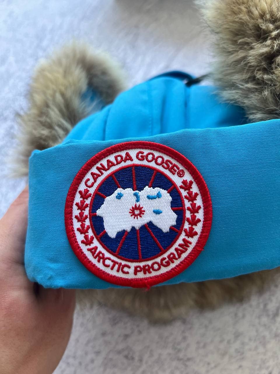 Canada Goose NEW CANADA GOOSE AVIATOR HAT FUR L/XL Size 34 - 12 Thumbnail