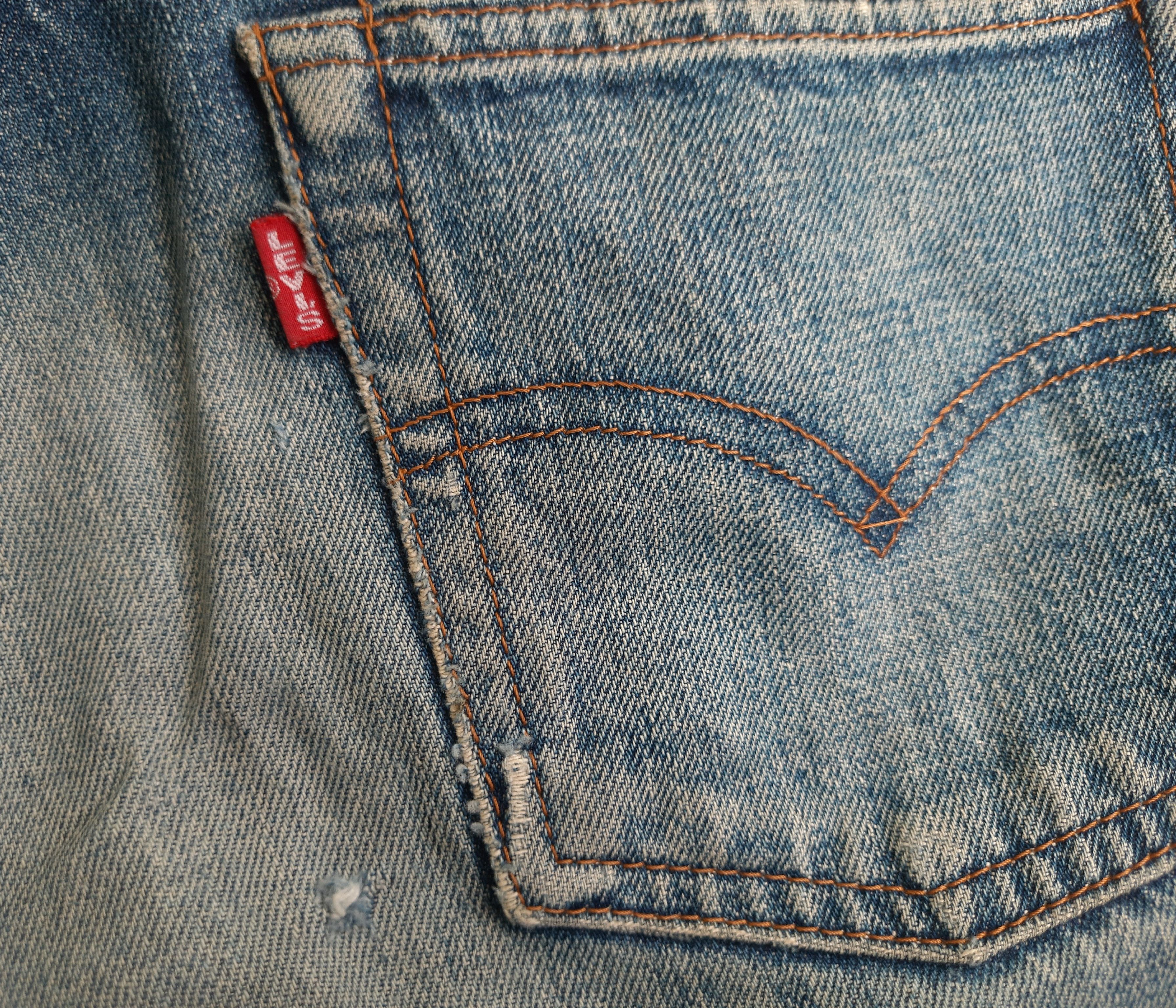 Japanese Brand Distressed Vintage Levis Big E Selvedge Denim Pants Size US 31 - 9 Thumbnail
