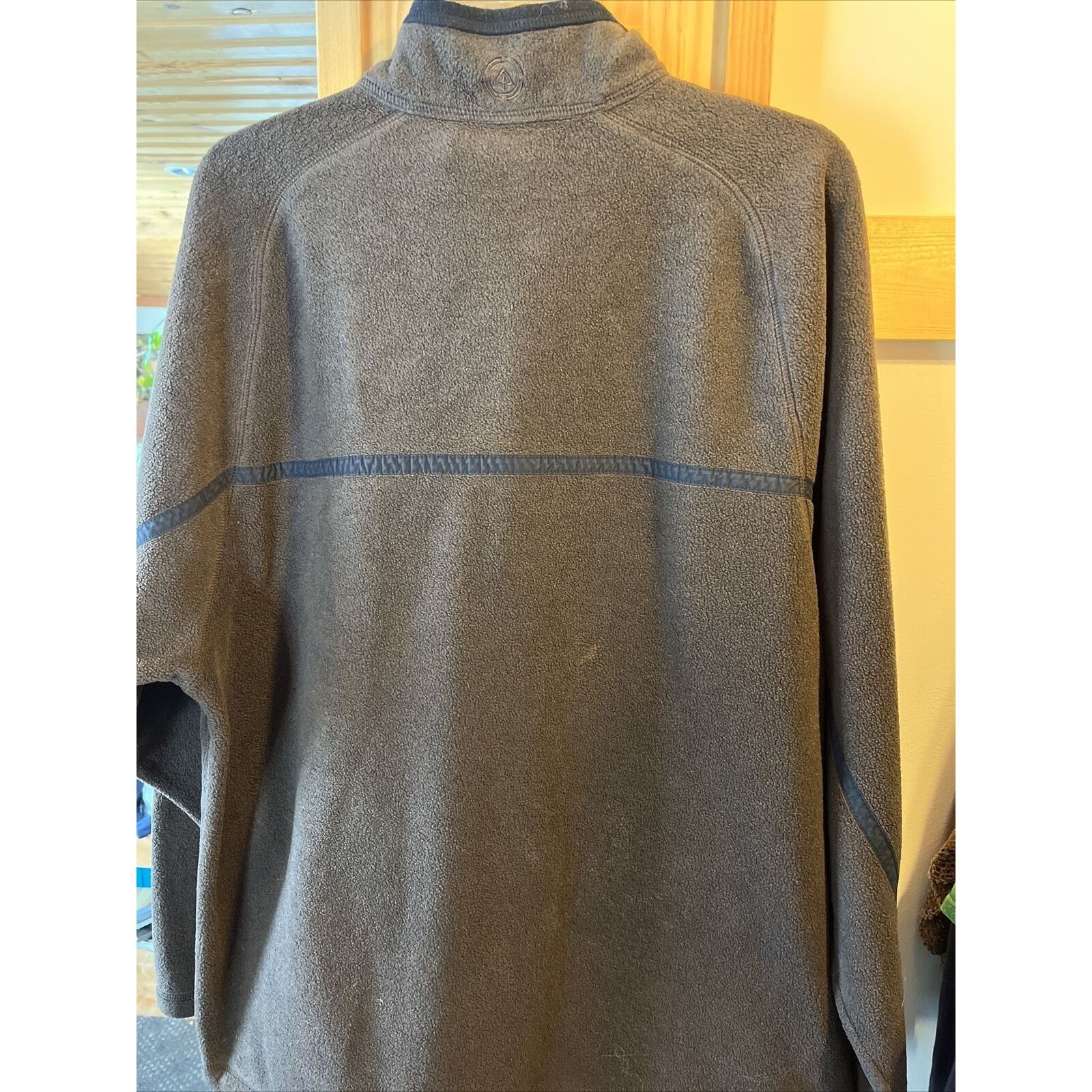 Old Navy Old Navy Men’s XXL Brown LS 1/4 Zip Polyester Fleece Jacket Size US XXL / EU 58 / 5 - 17 Thumbnail