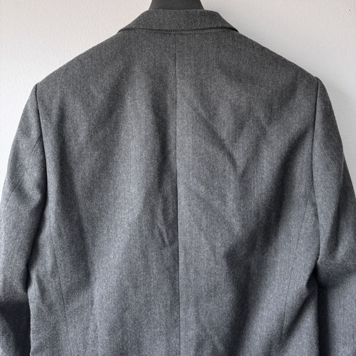 Dries Van Noten Dries Van Noten FW2007 Gray Cropped Wool Blazer Jacket Size US M / EU 48-50 / 2 - 8 Thumbnail