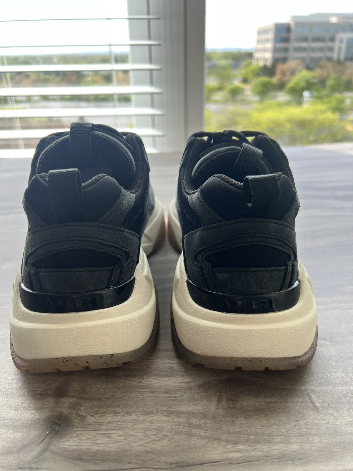 Amiri NEW AMIRI Bone Runner “Black Clear” Size 8 Men’s/ 9.5 Womens Size US 8 / EU 41 - 4 Thumbnail