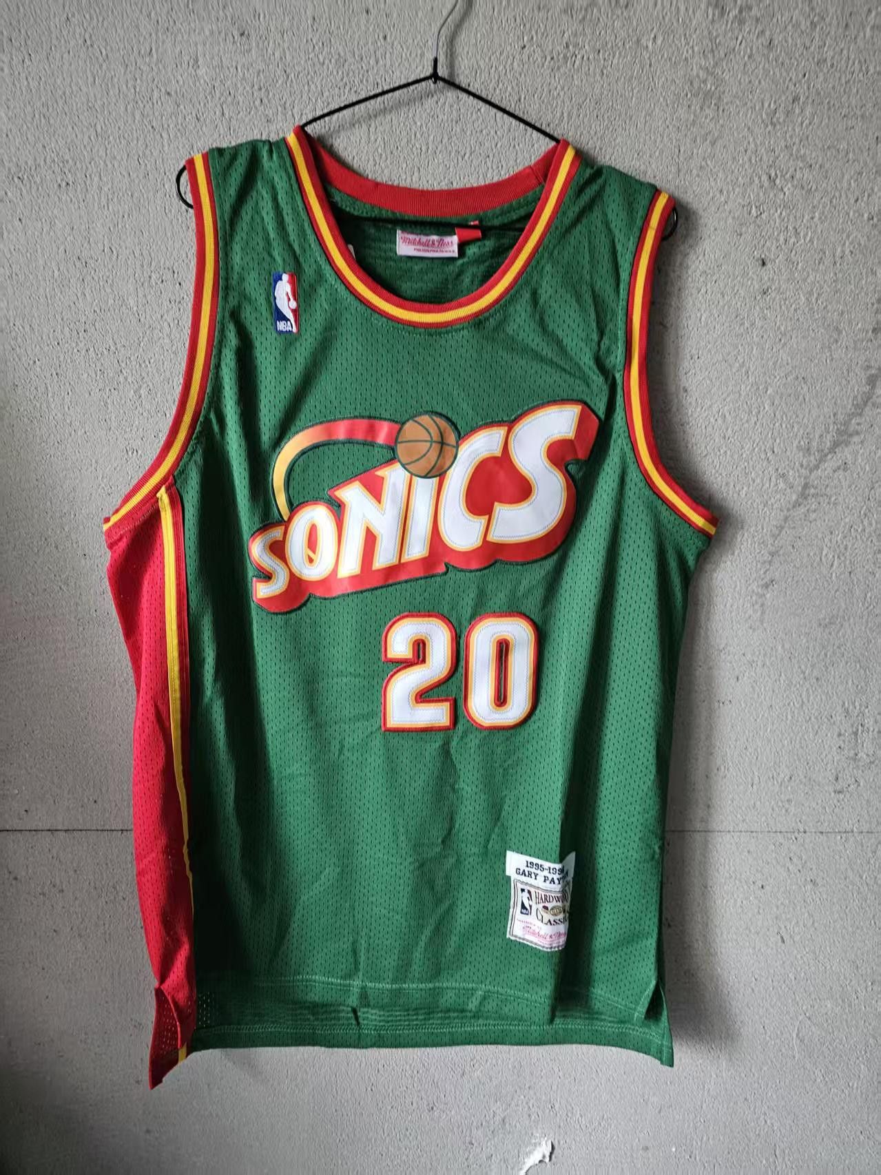 NBA Seattle SuperSonics 20 Gary Payton Jersey L Size US L / EU 52-54 / 3 - 2 Thumbnail