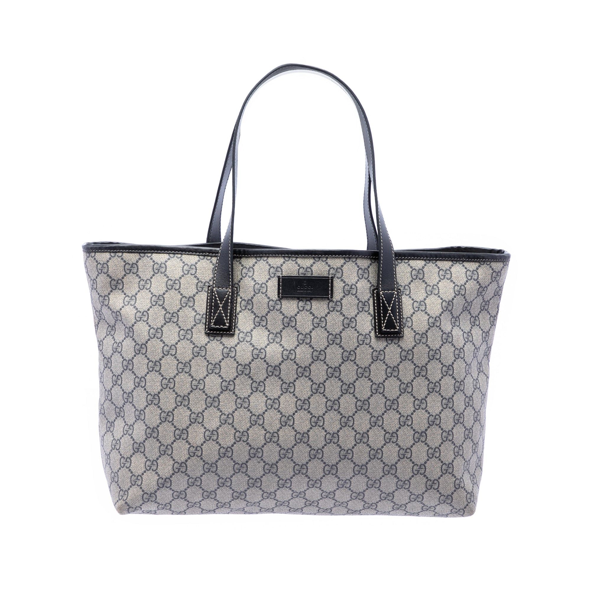 Gucci Medium GG Supreme Zippered Tote Size ONE SIZE - 1 Thumbnail