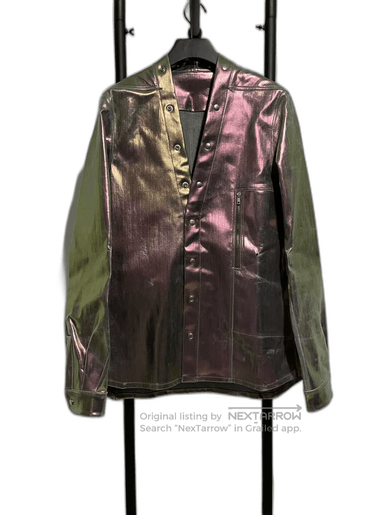 Rick Owens Rick Owens RO shiny laser jacket. Size US L / EU 52-54 / 3 - 1 Thumbnail