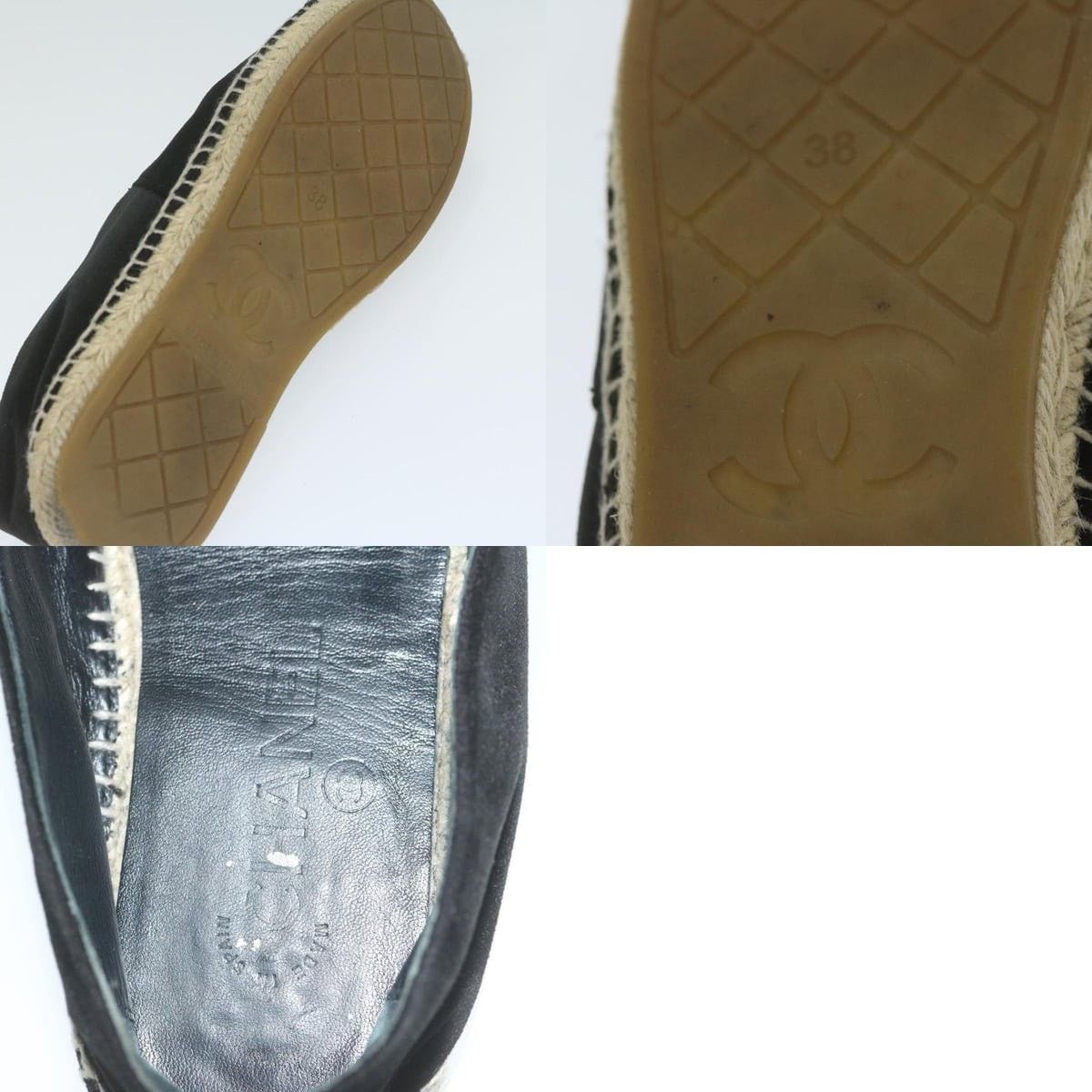 Chanel Chanel Velour 38 Shoes Size US 7.5 / IT 37.5 - 6 Thumbnail