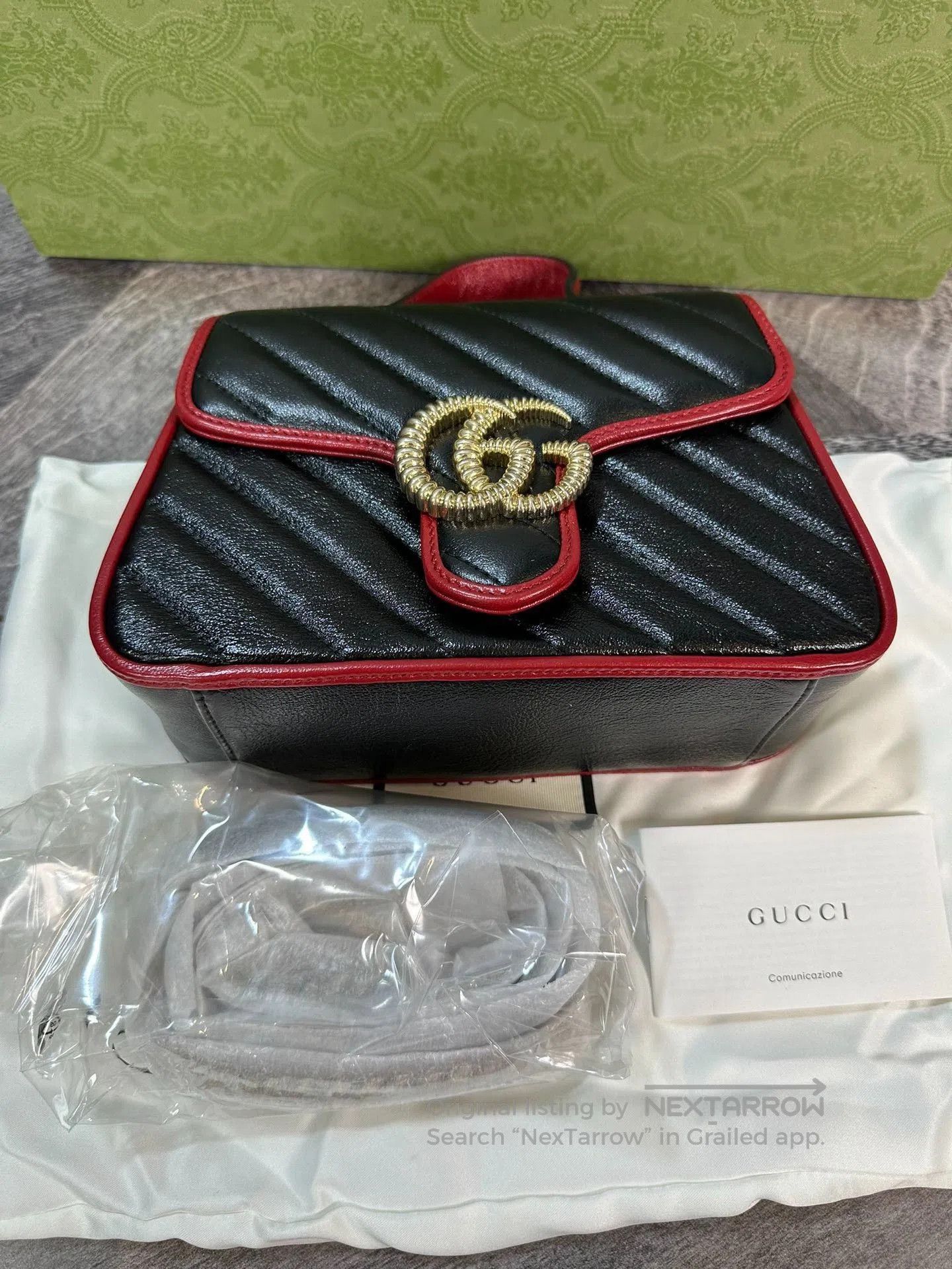 Gucci Gucci Marmont Messenger Bag. Size ONE SIZE - 5 Thumbnail