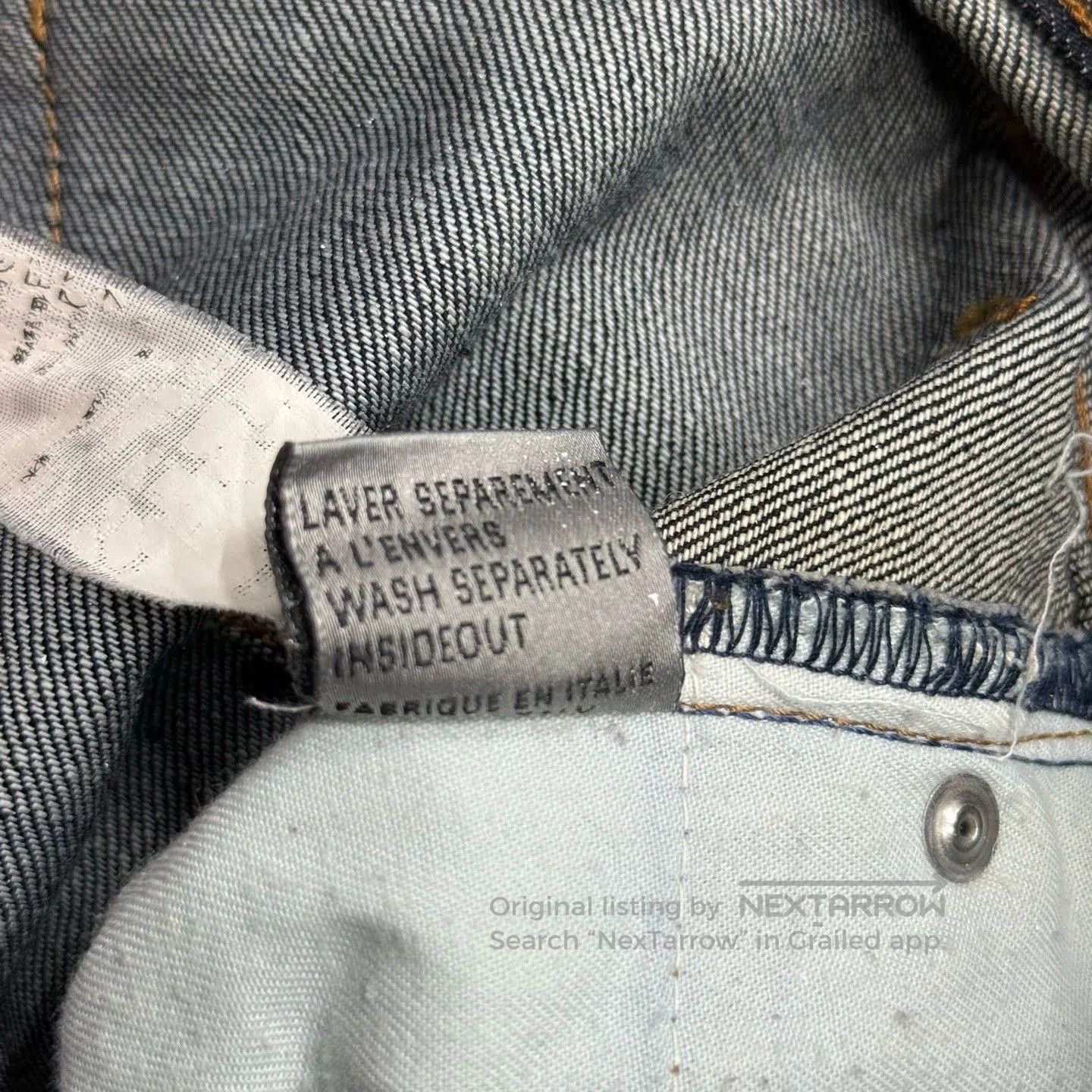 Dior Dior 05SS Runway Denim Jeans. Size US 29 - 5 Thumbnail