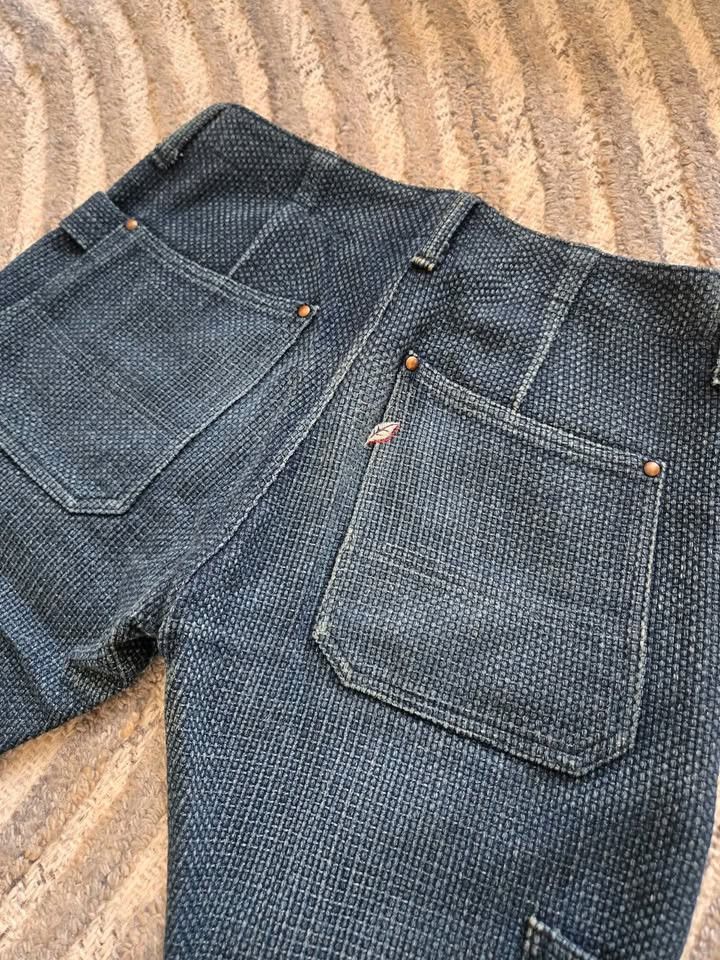 Pure Blue Japan Pure Blue Japan Sashiko Work Pants Size US 31 - 3 Thumbnail