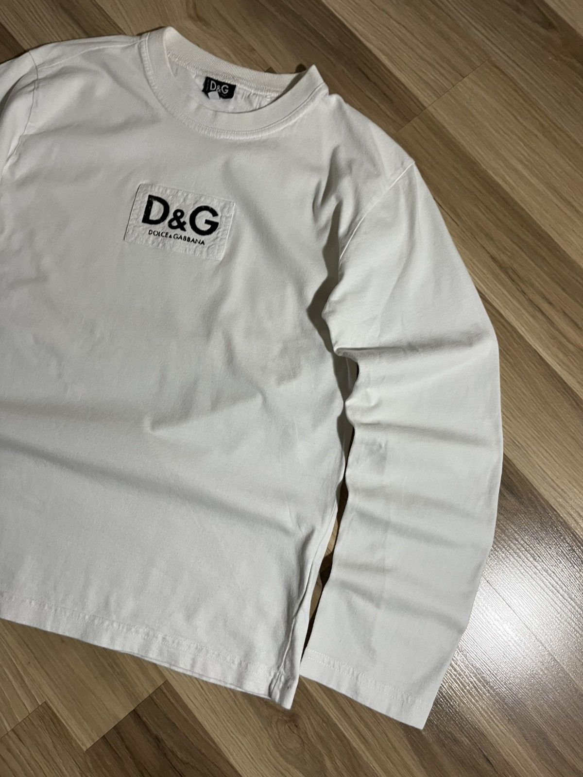 Dolce & Gabbana Vintage Dolce & Gabbana Longsleeve T Shirt Center Logo Size US M / EU 48-50 / 2 - 3 Thumbnail