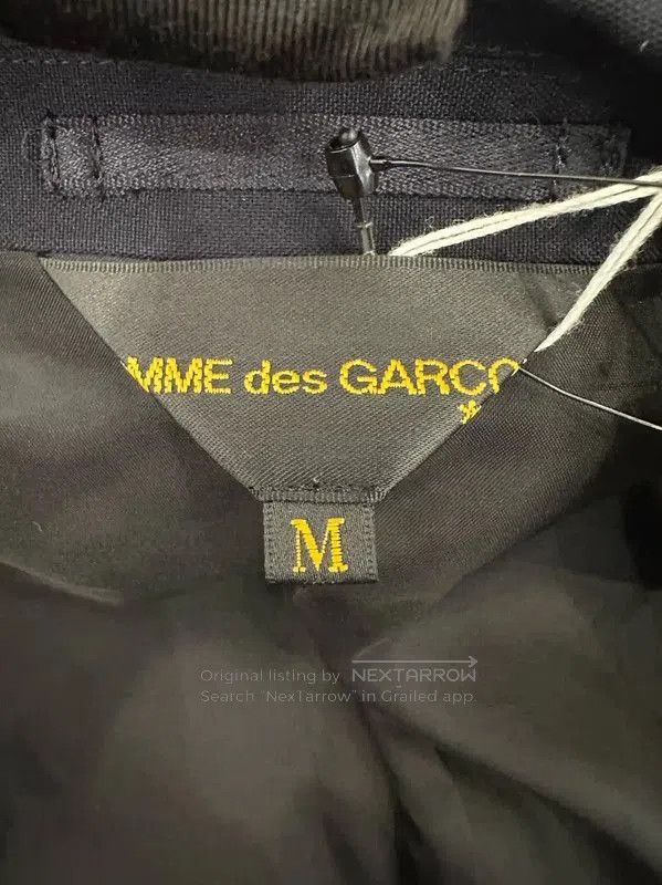 Comme des Garcons COMME des GARÇONS Dark Blue Wool Women's Jacket . Size M / US 6-8 / IT 42-44 - 5 Thumbnail