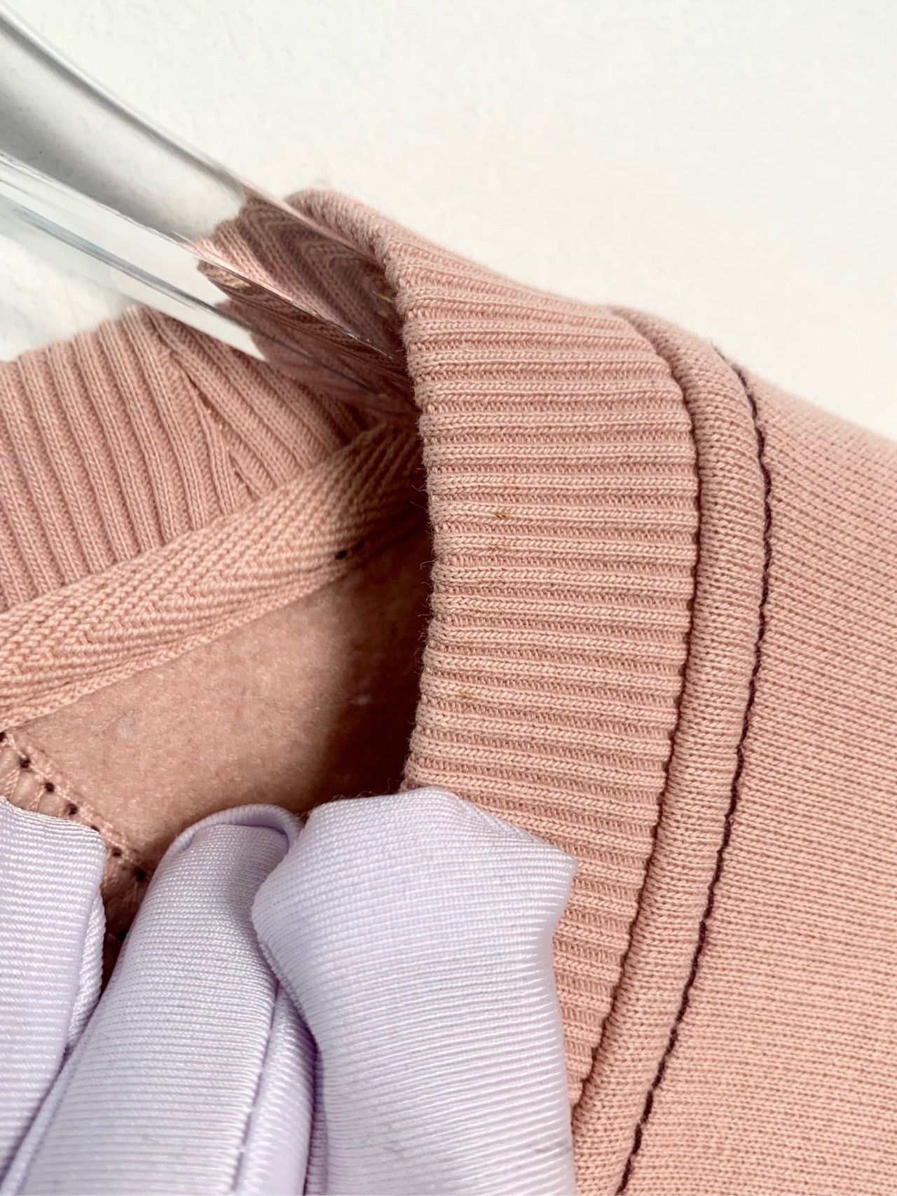 Burberry Burberry Pink Fleece Lined Long Sleeve Sweatshirt K26WX Size XS / US 0-2 / IT 36-38 - 8 Thumbnail