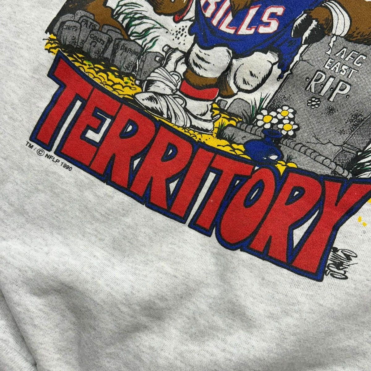 NFL VTG 90s BUFFALO BILLS TERRITORY 1990 SWEATSHIRT SIZE L Size US L / EU 52-54 / 3 - 3 Thumbnail