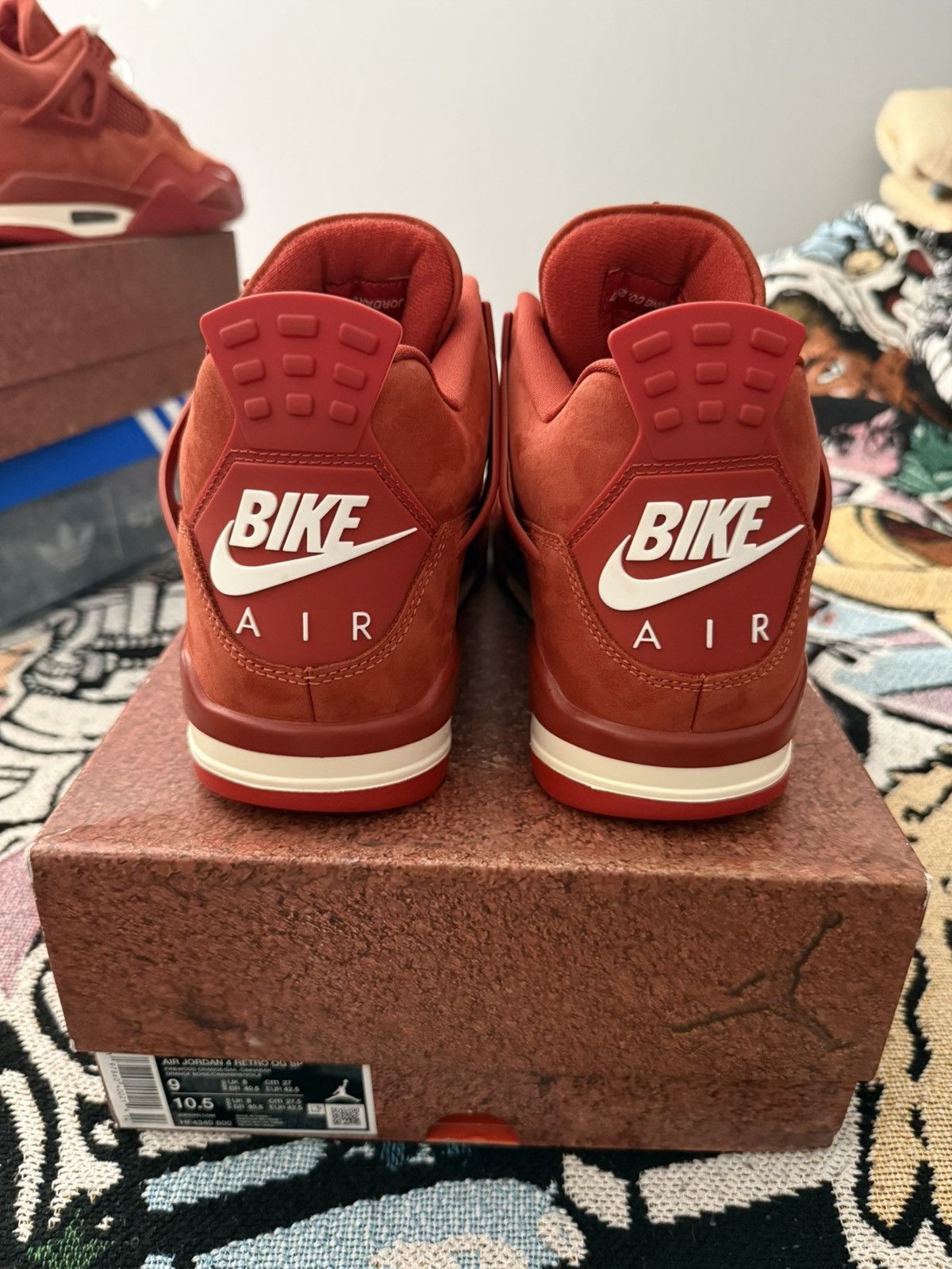 Jordan Brand AJ4 x Nigel Sylvester Brick by Brick Size US 9 / EU 42 - 2 Thumbnail
