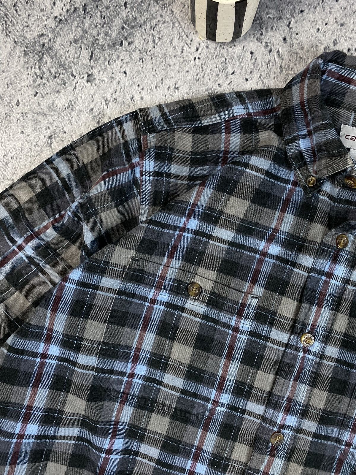 Carhartt × Vintage Vintage shirts Carhartt Size US L / EU 52-54 / 3 - 4 Thumbnail
