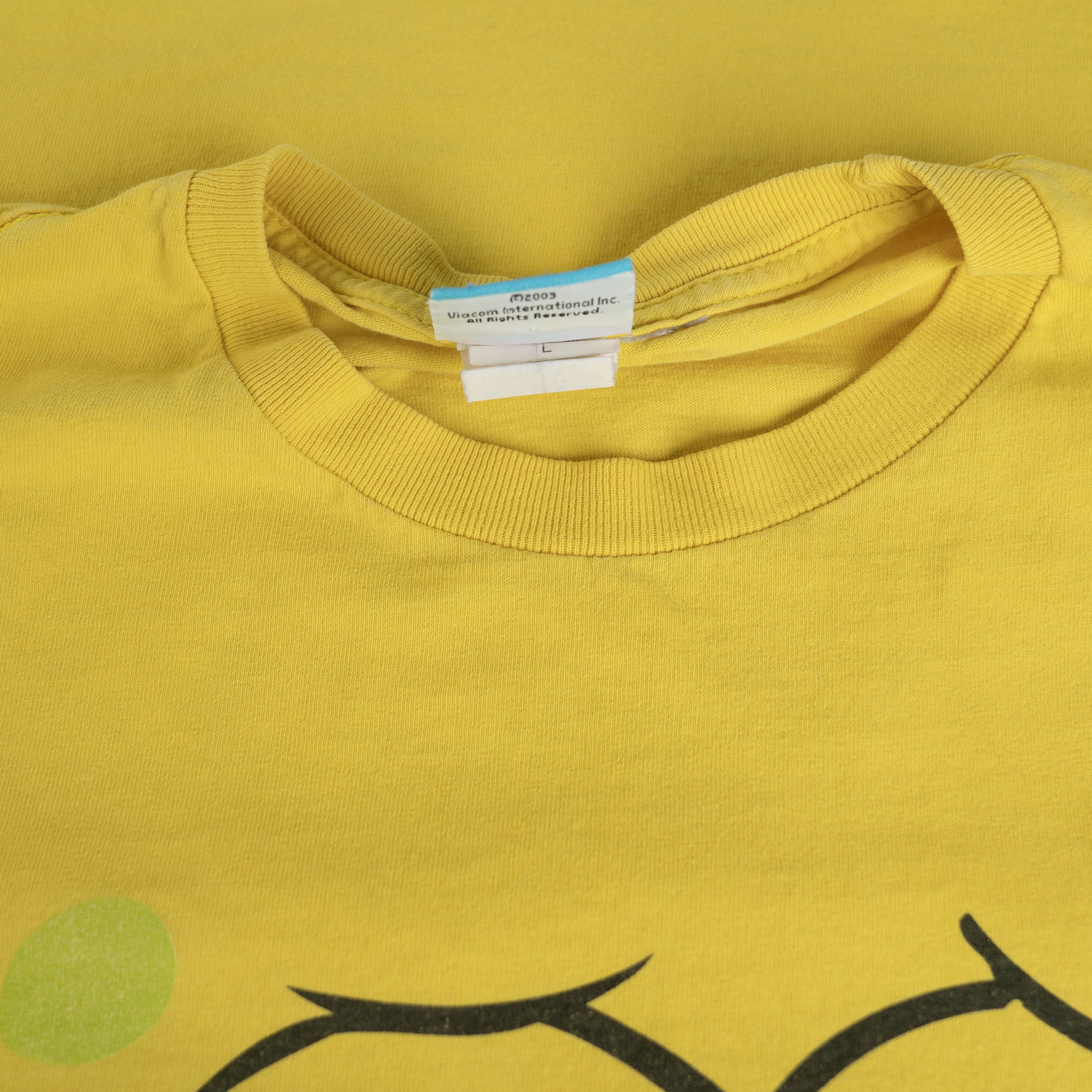Nickelodeon Vintage 2003 Spongebob Squarepants Nickelodeon Tee Shirt Size US L / EU 52-54 / 3 - 4 Thumbnail